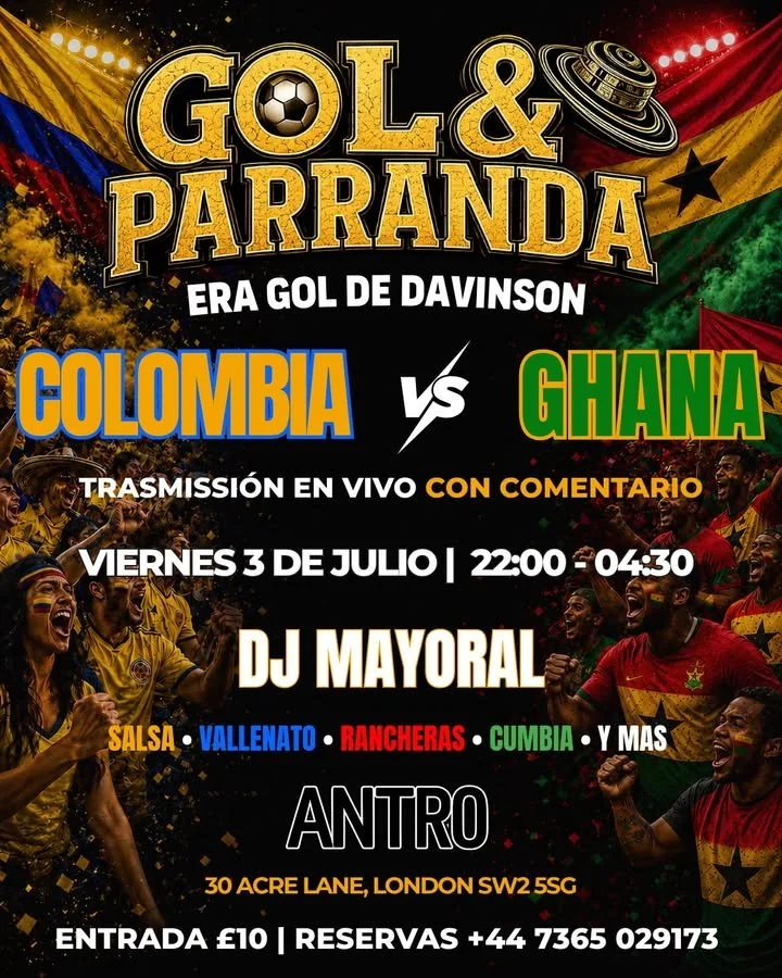 COLOMBIA VS GHANA