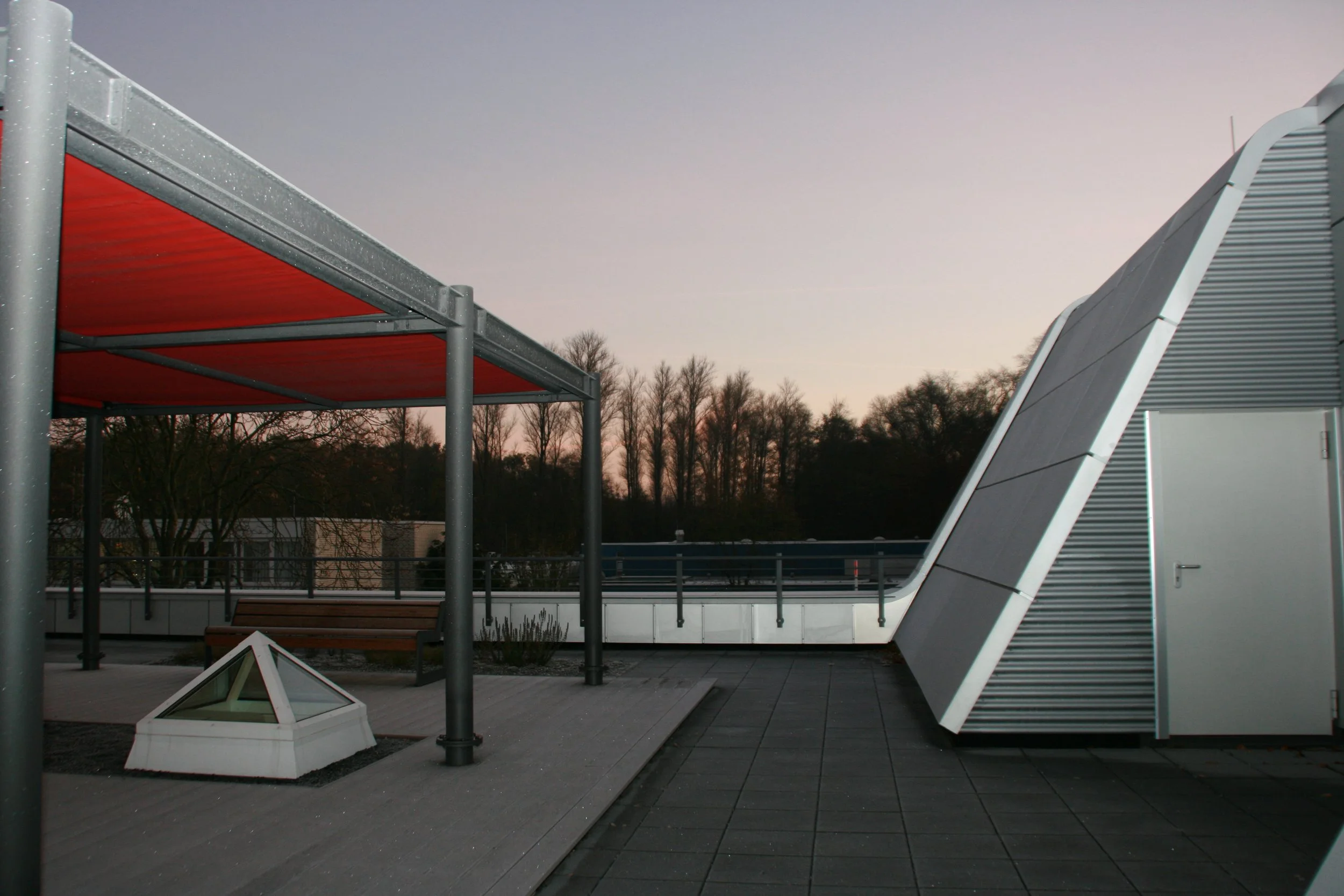Hausspende mit Dachterrasse Blutspendedienst West