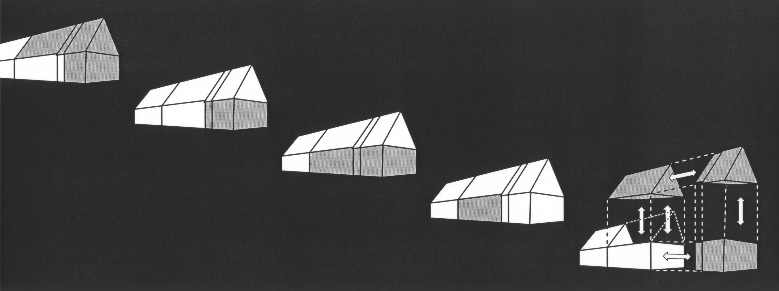 Architekt Schluck Ideenskizze Wohnhausumbau Nutzung Varianten