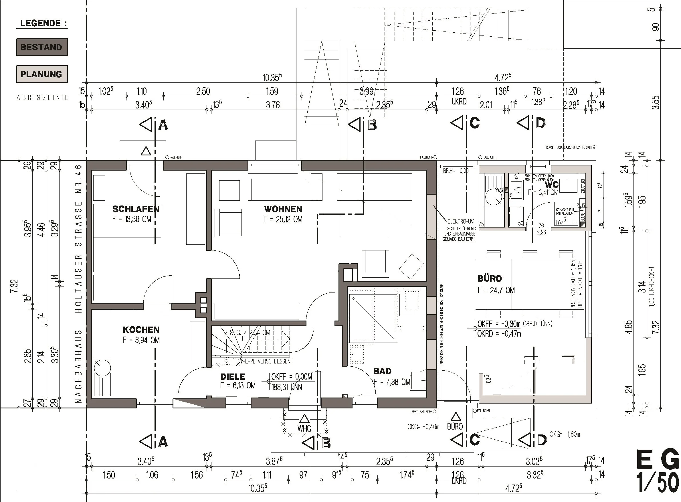 Erweiterung Wohnhaus Architekt Schluck