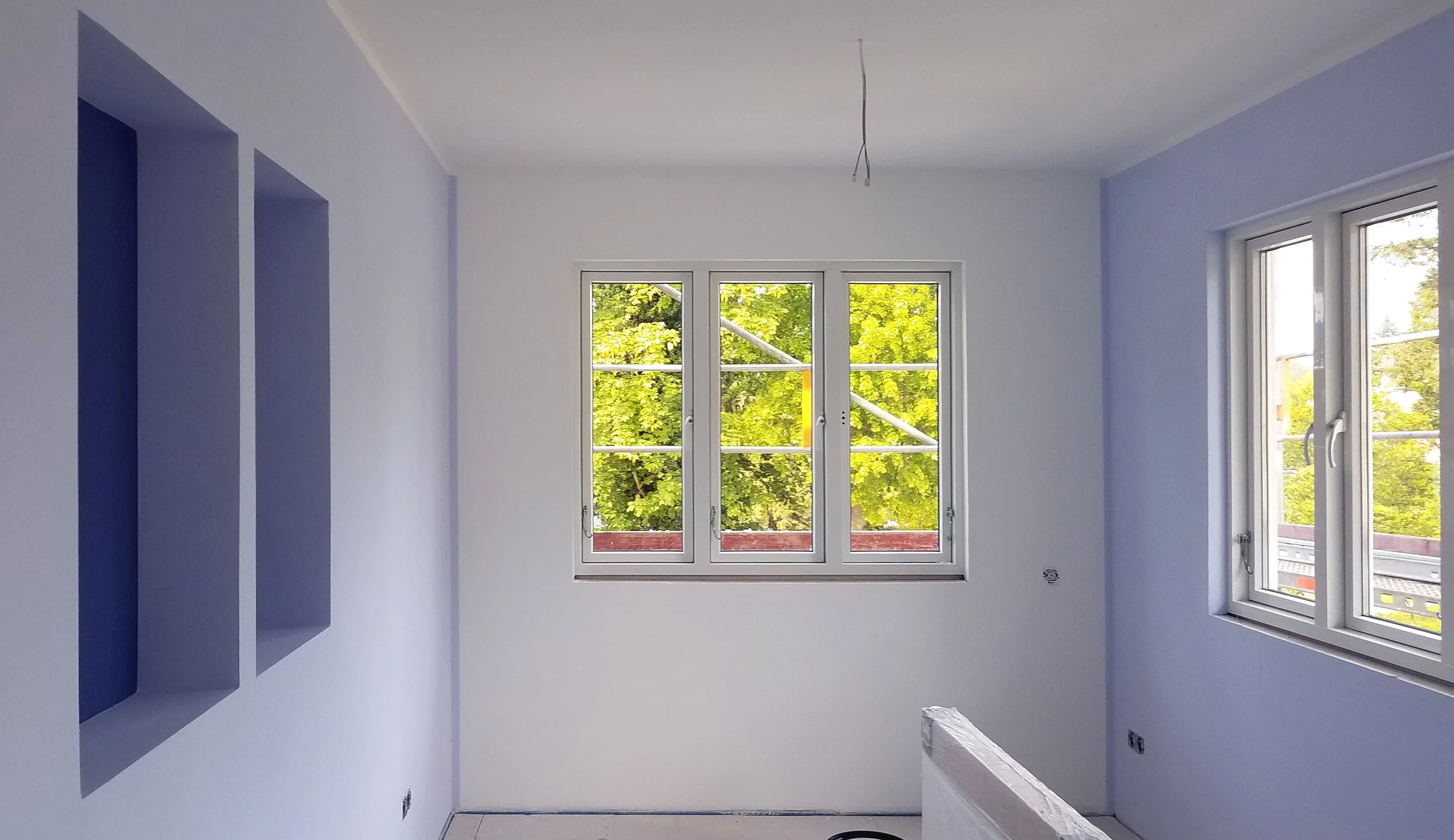 Innenraum einer Aufstockung Wohnhausumbau mit Architekt Schluck