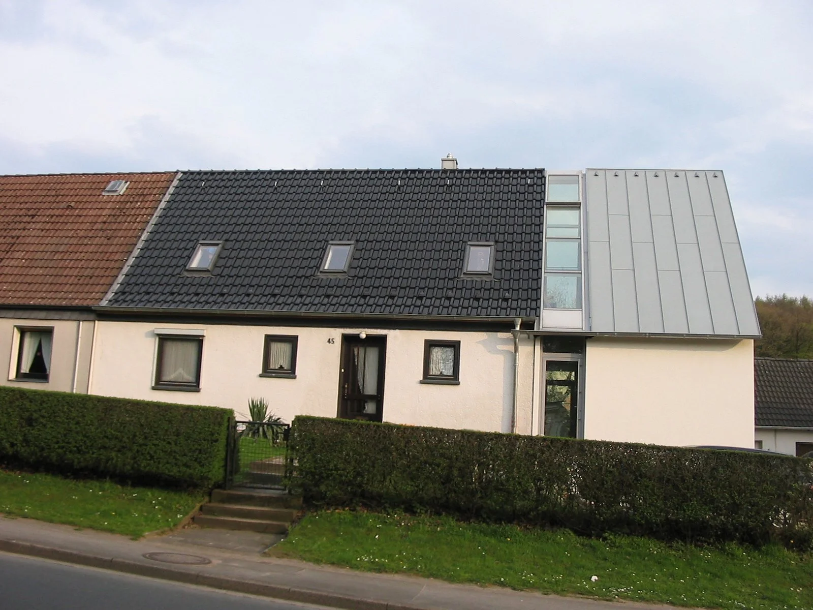 Architekt Schluck Anbau mit Fensterfuge