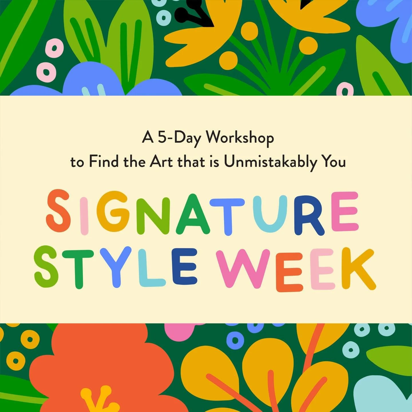 Hey artist friends! If you have been second-guessing yourself or bouncing between styles, I think you&rsquo;ll really love this. I&rsquo;m joining Genna Blackburn&rsquo;s FREE 5-day Signature Style Week, and it&rsquo;s all about figuring out what mak