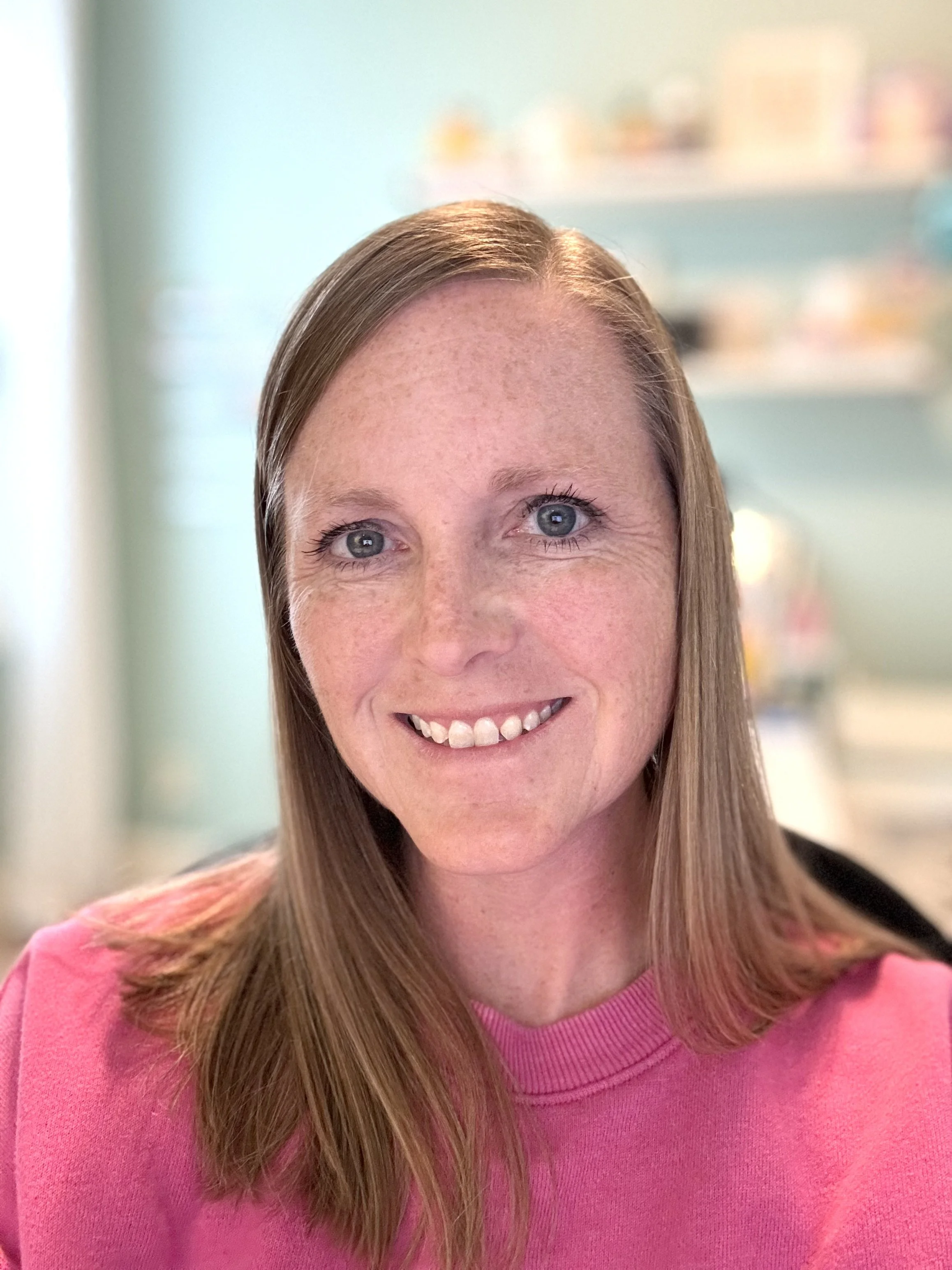 Owner of Tickled Peach Studio, Kathy Sanders