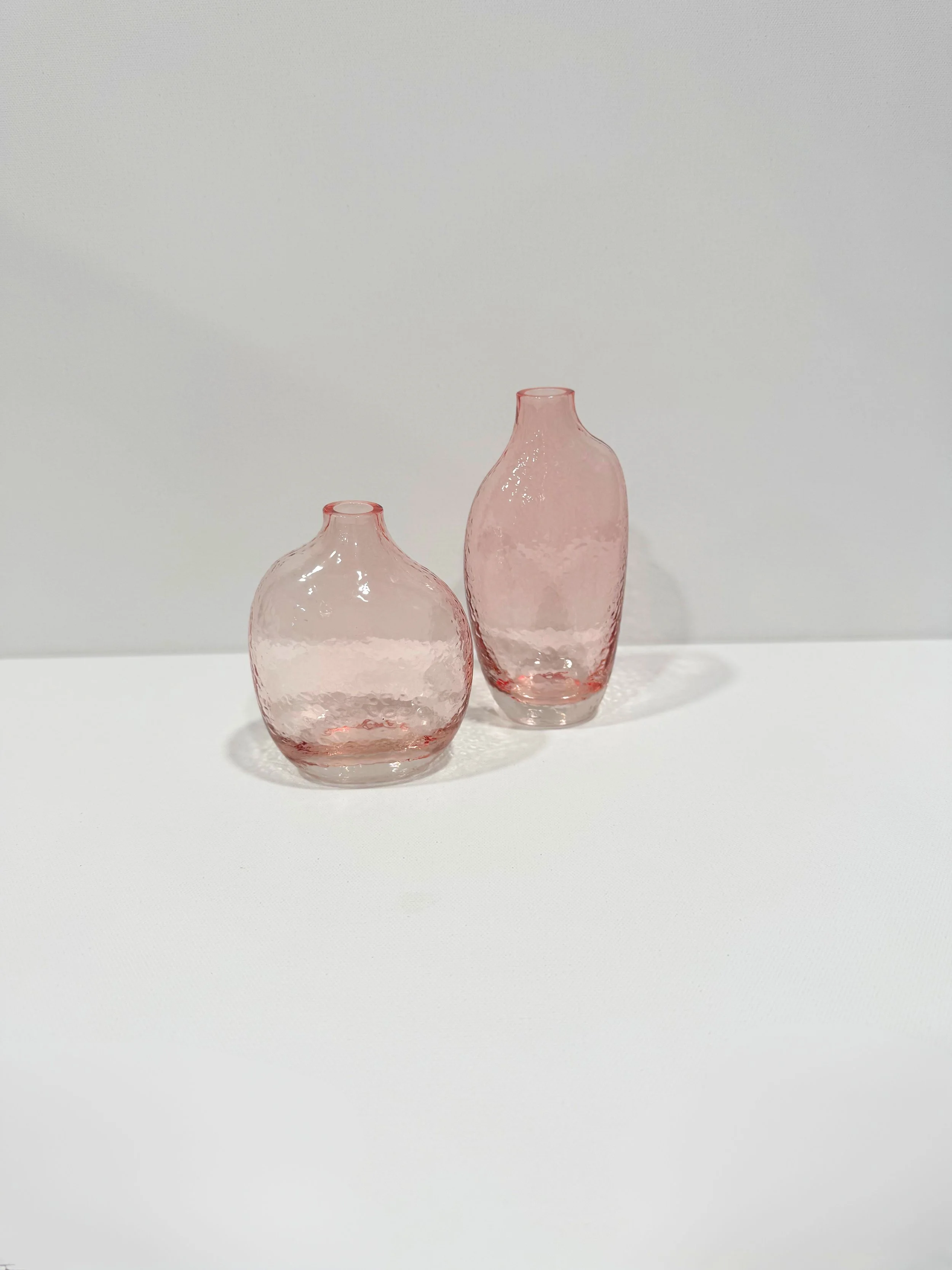 Pink Bud Vases