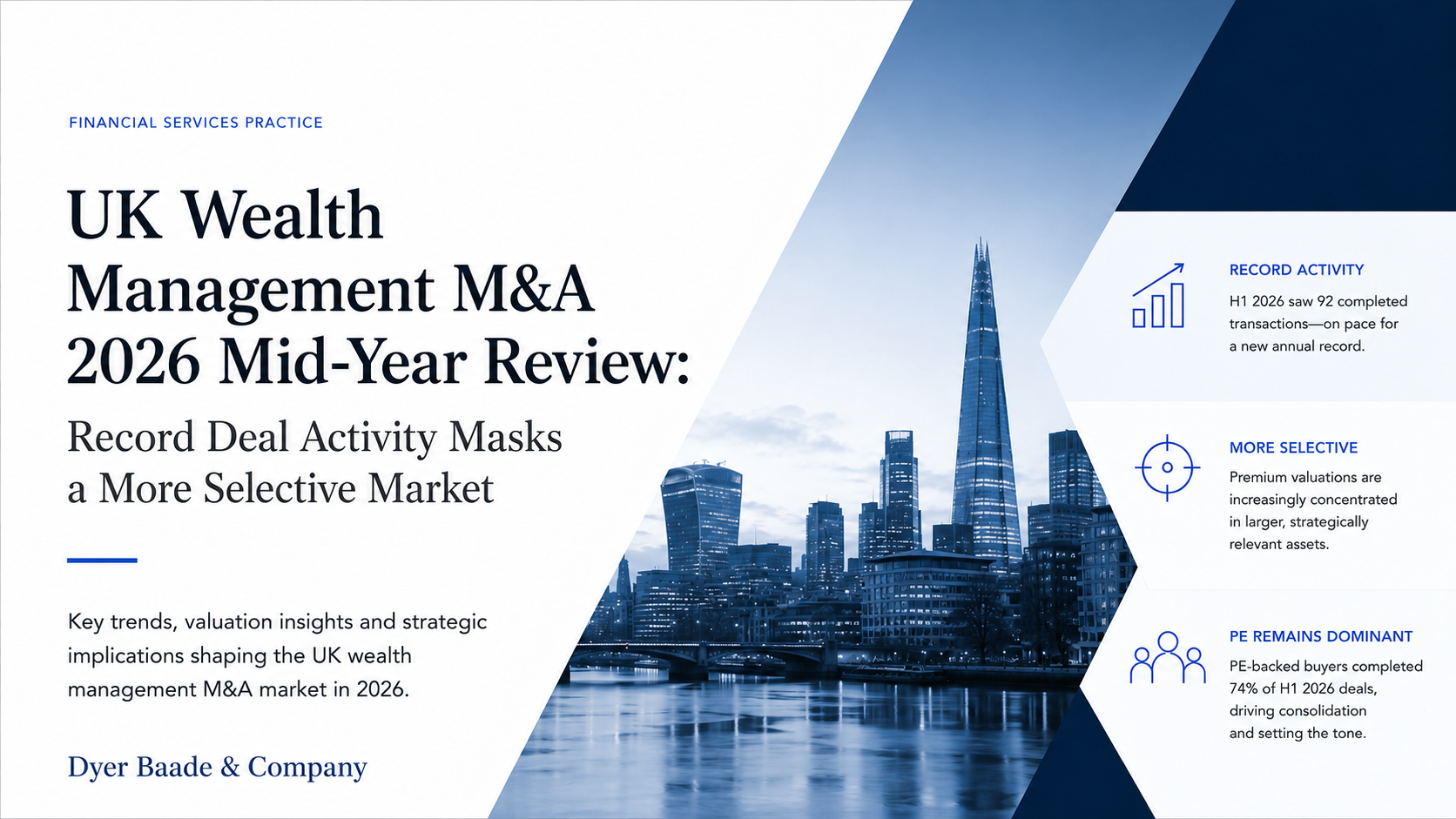 UK Wealth Management M&amp;A 2026 Mid-Year Review: Record Deal Activity Masks a More Selective Market