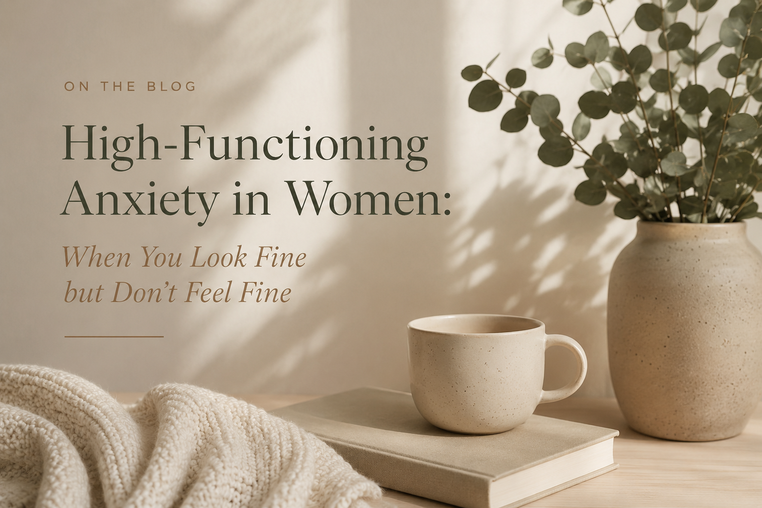 High-Functioning Anxiety in Women: When You Look Fine but Don't Feel Fine