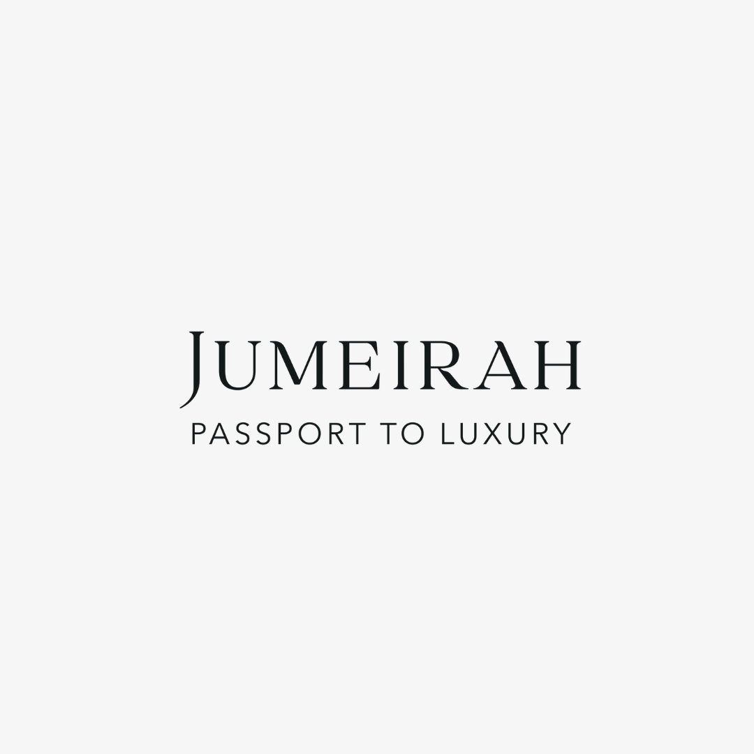 Jumeirah passport to luxury logo on a light background.