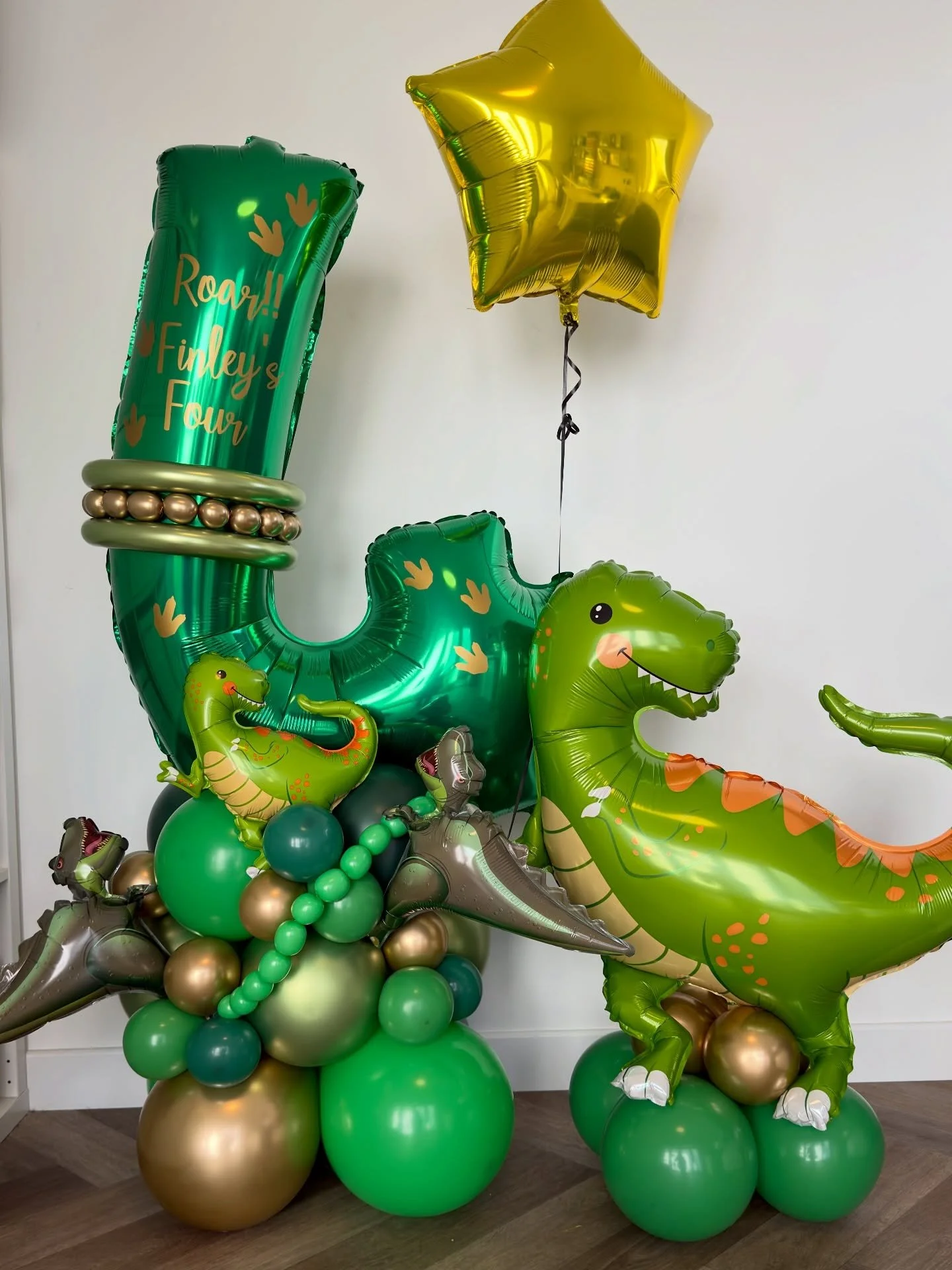 Roar!!! Finlay is Four!! 🦖🦕