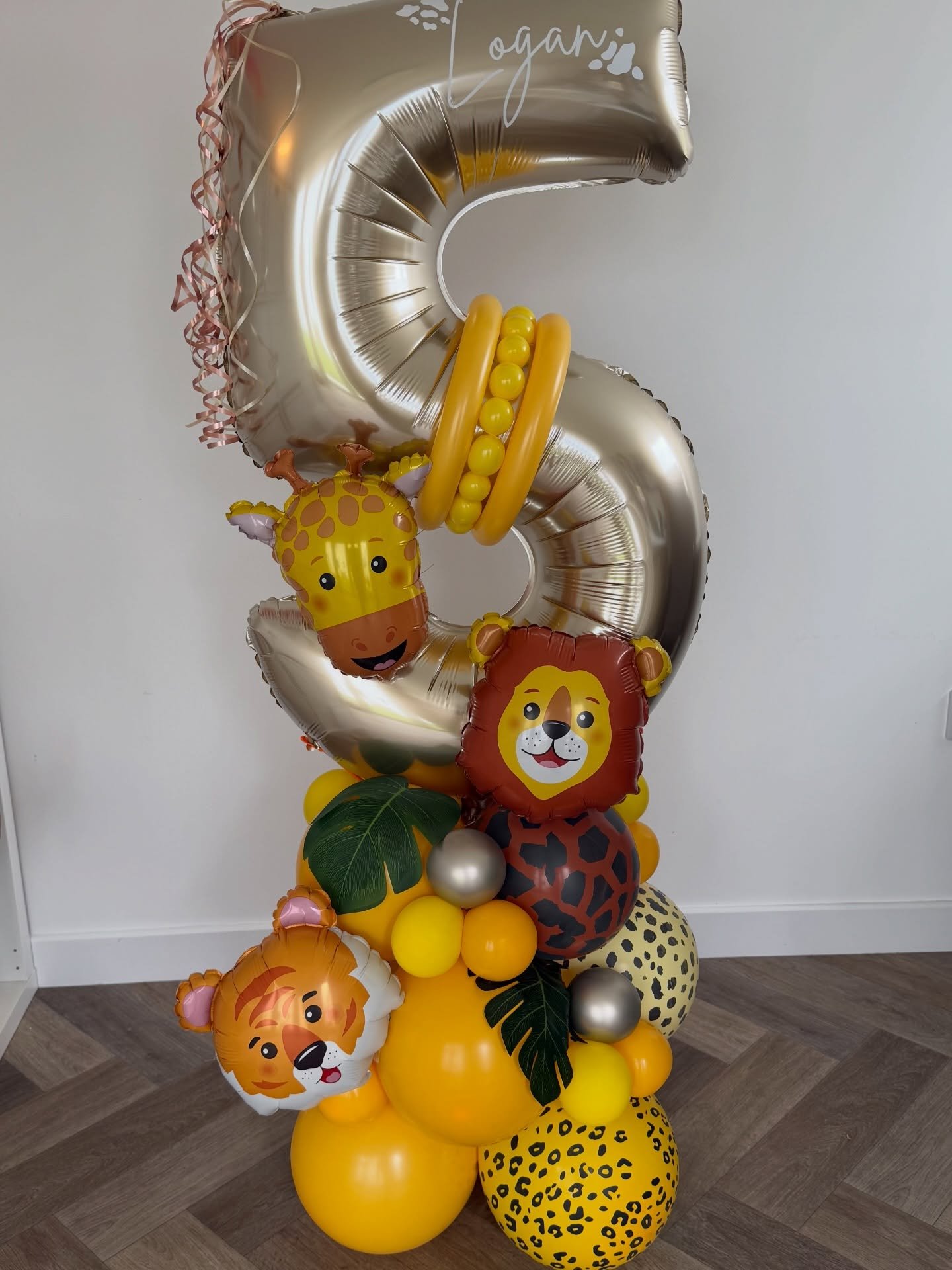 Yellow &amp; Animals was the brief, and I think it turned out super cute and fun! ☀️🧡🐯🦁

It&rsquo;s a busy week ahead with orders, but I do still have availability for number stack collections if you have a birthday or celebration coming up 🎈❤️

