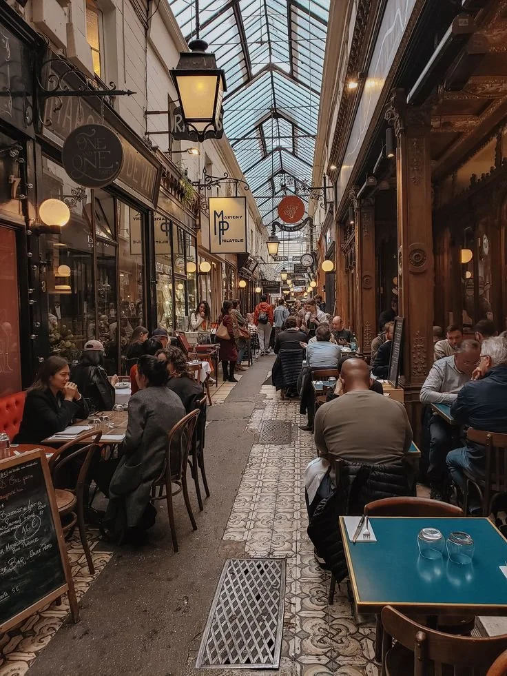Passage of panoramas, Paris.