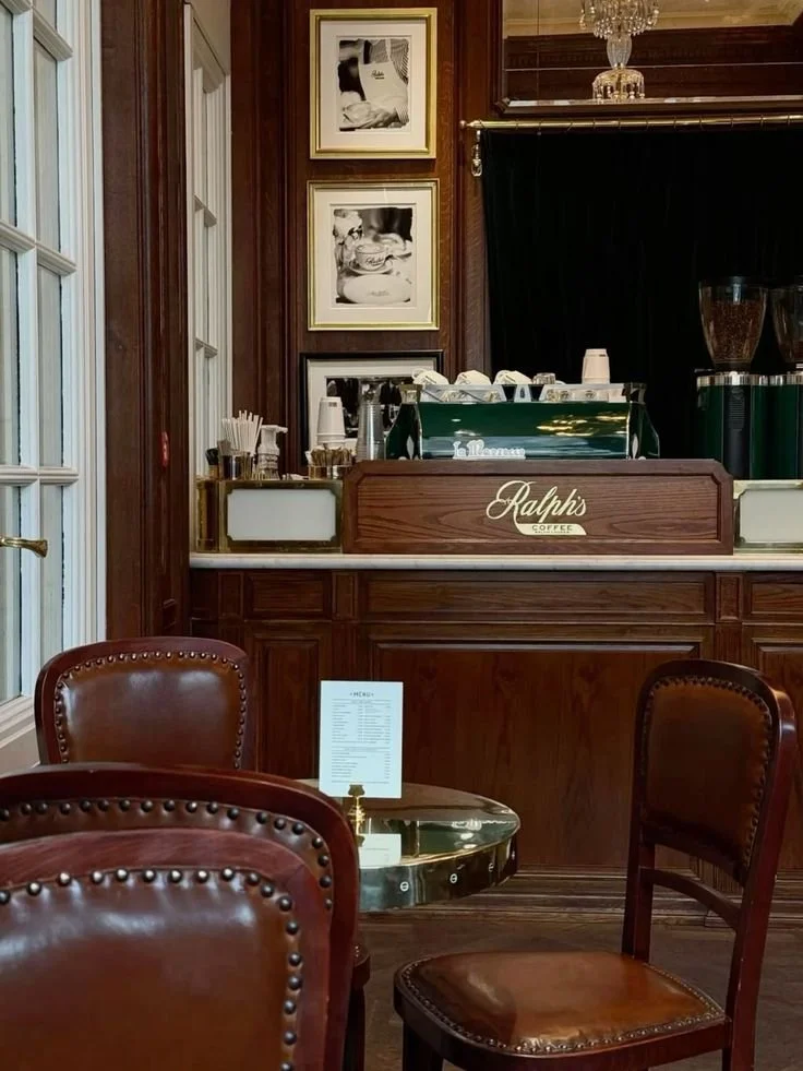 Ralph's coffee shop. 173 Saint-Germain bd, 75006 Paris.
