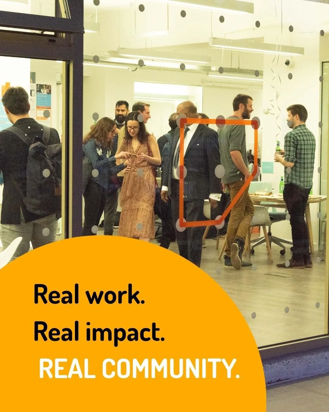 Real work. Real impact. Real community.

One of the things we love most about Health Foundry is walking in and seeing the same familiar faces, all getting on with it. No faff. Just people doing genuinely good work, day in, day out.

And they're worki