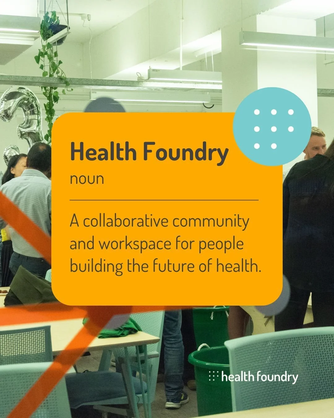 Health Foundry Explains: What is Health Foundry?
A collaborative community and workspace for people building the future of health.

But what does that actually mean?
It means the NHS innovator and the grassroots community health worker are in the sam