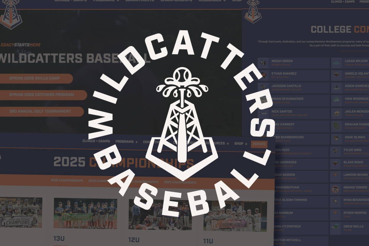 Wildcatters Baseball Website