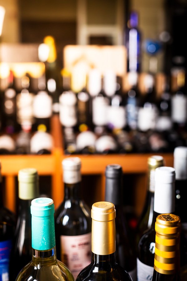 Photo of Many Wine Bottles on Shelf