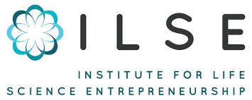 Logo of ILSE Institute for Life Science Entrepreneurship with a flower icon and the text 'ILSE Institute for Life Science Entrepreneurship'.