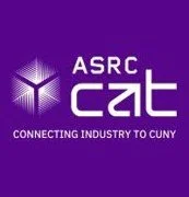ASRC CAT logo on purple background with the text 'Connecting Industry to CUNY'.