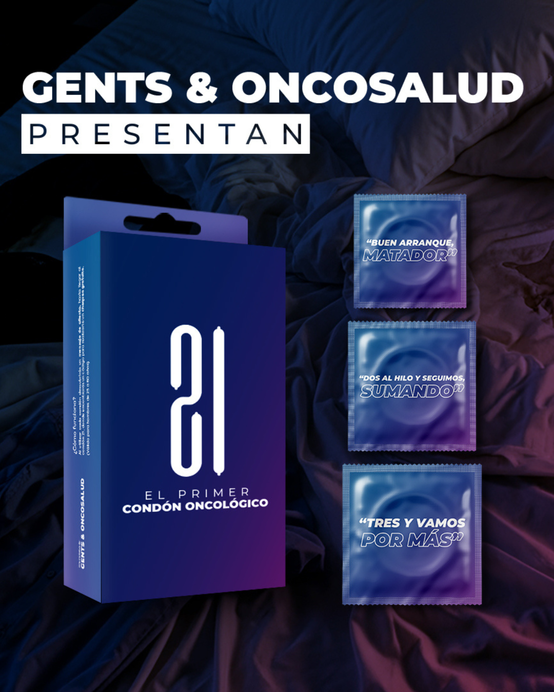 El primer condón oncológico