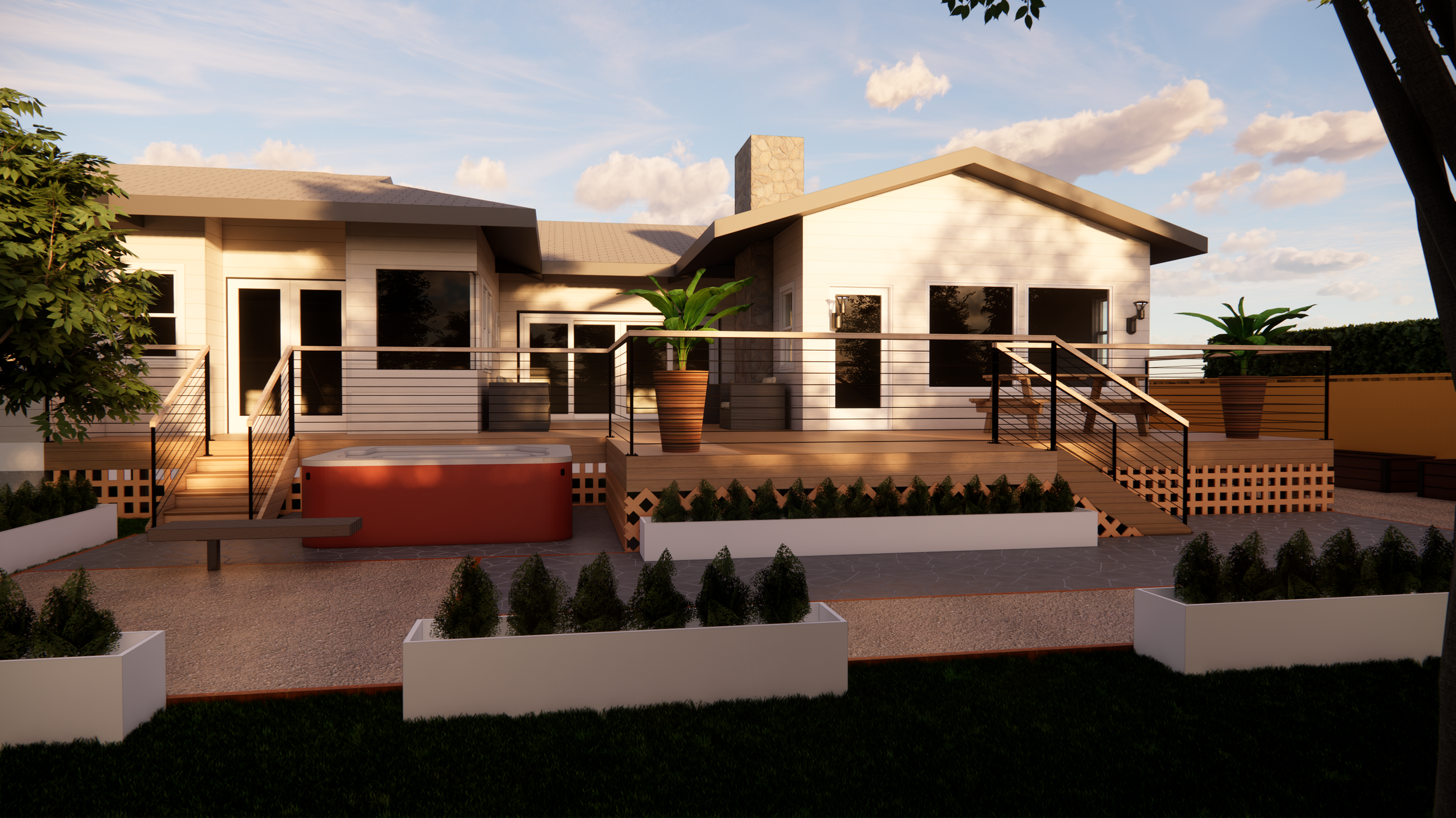 An image of The Float House.