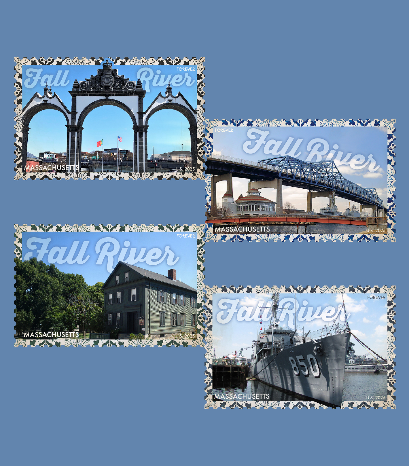 Image contained 4 stamps