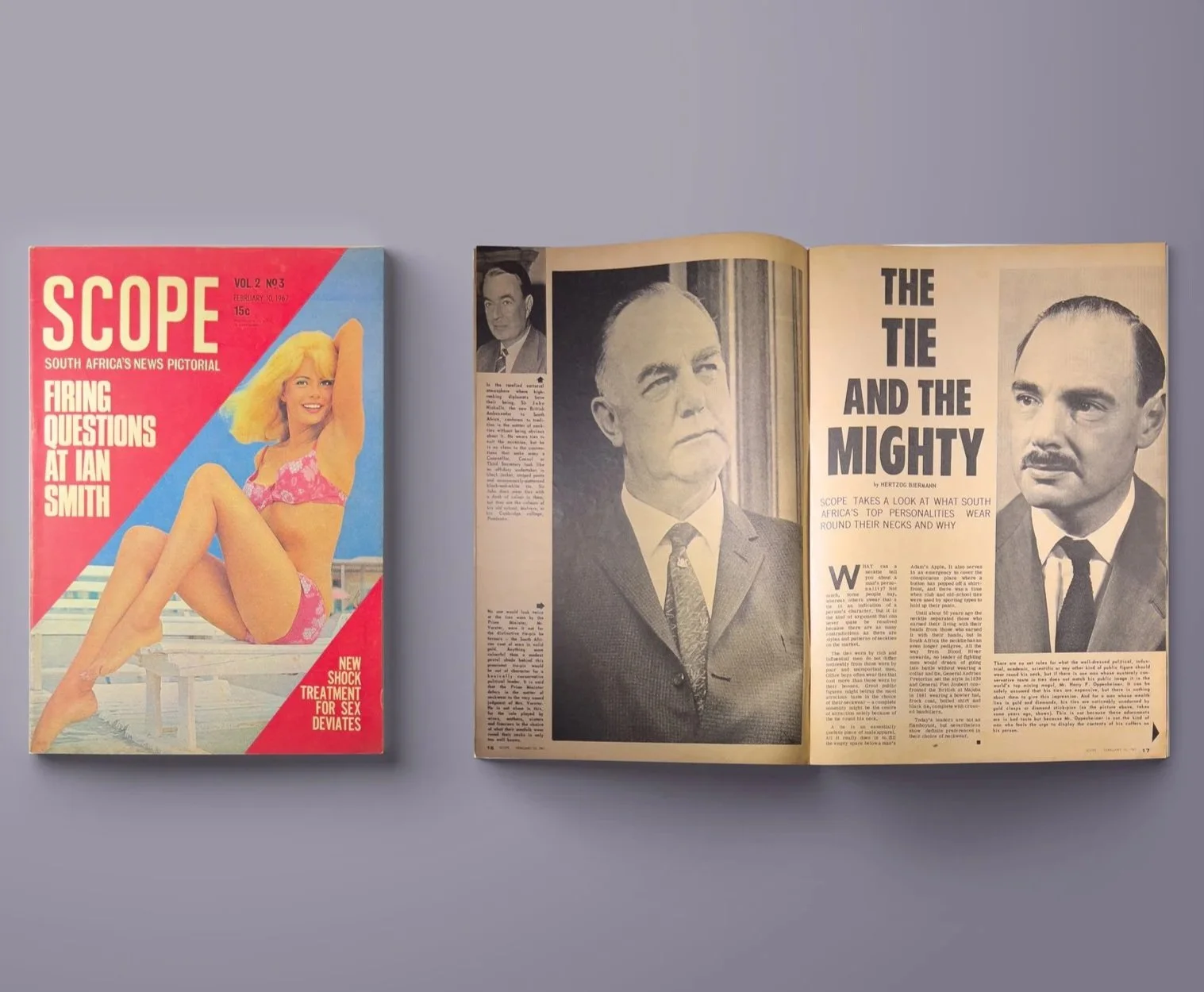 THE TIE AND THE MIGHTY.