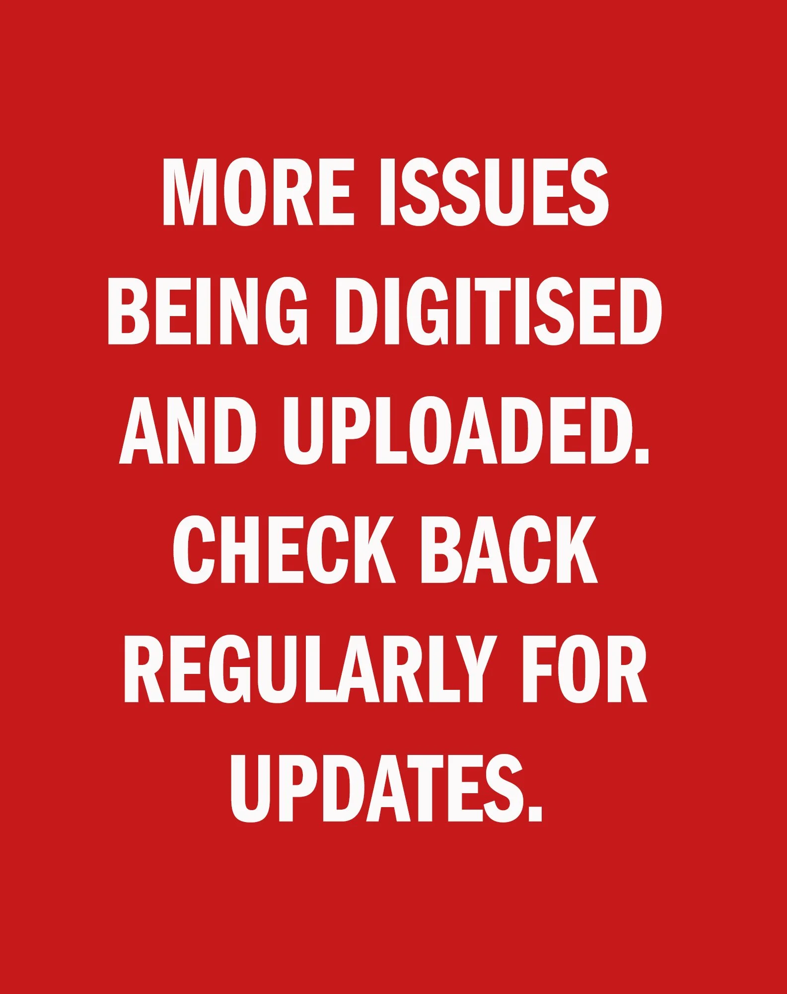 A small donation to help get more issues online.