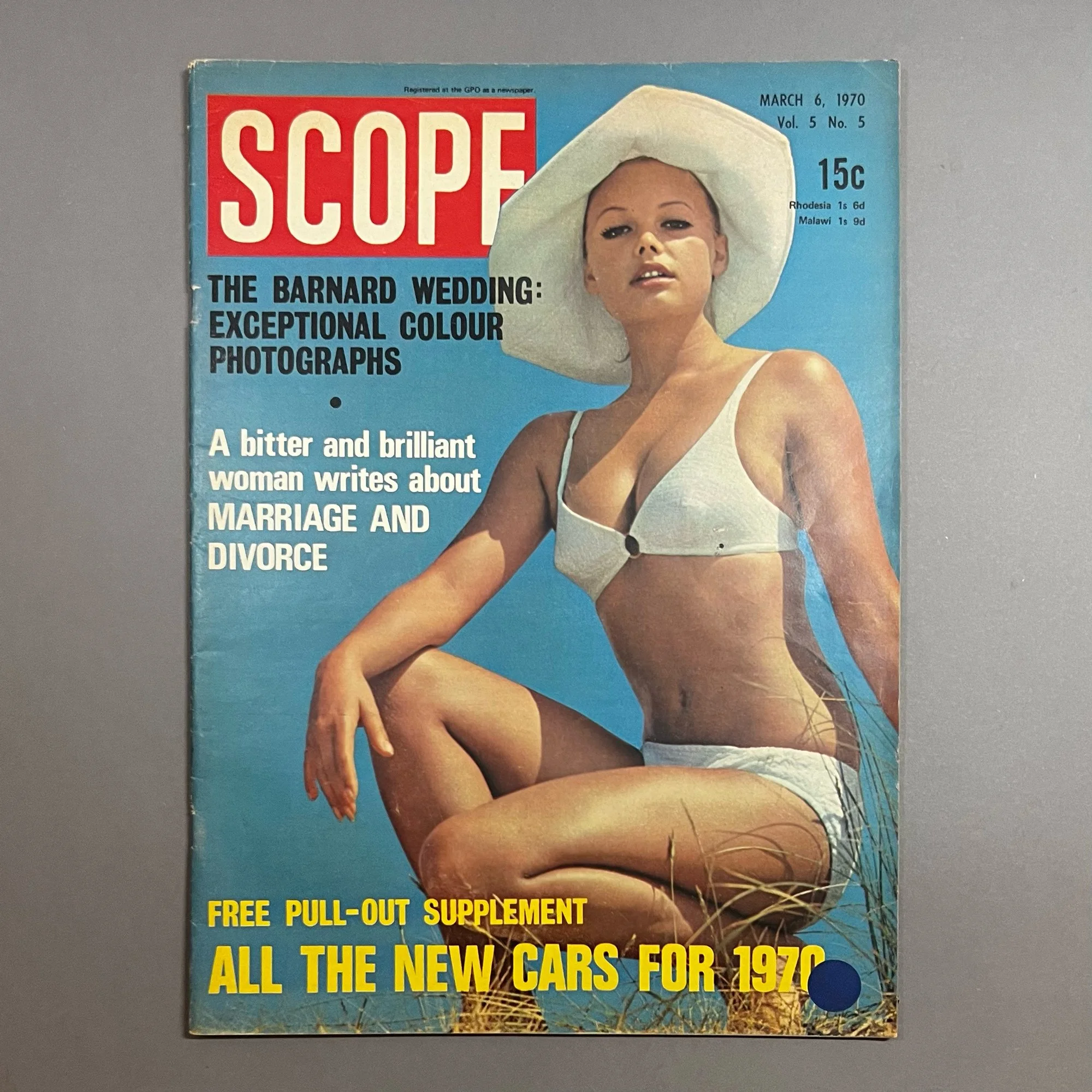 Scope magazine  Issue 06 March 1970 (Vol5. No.5)