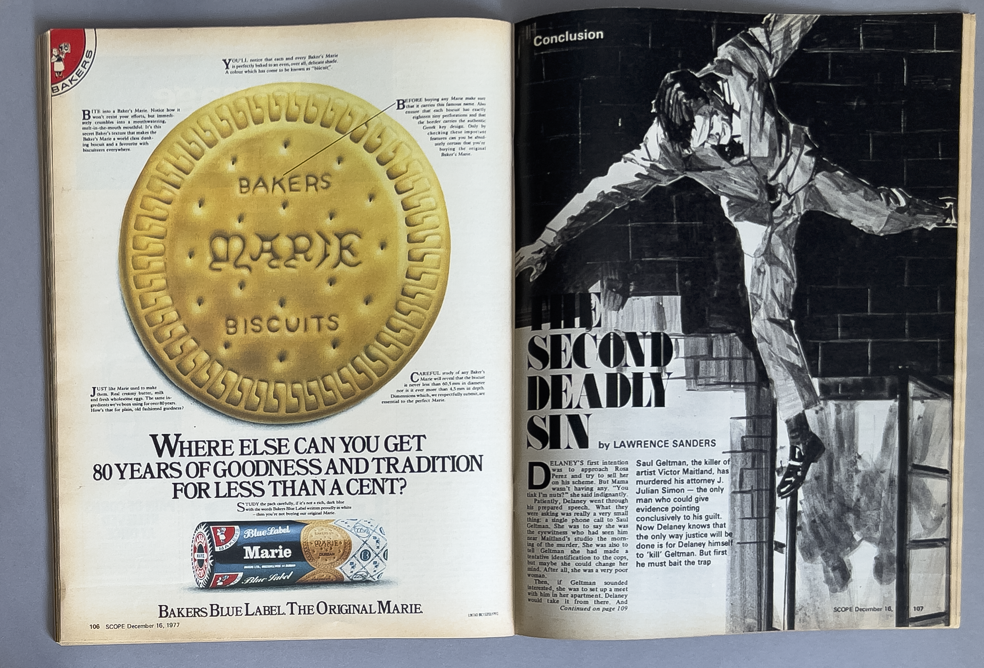 Bakers Marie biscuits