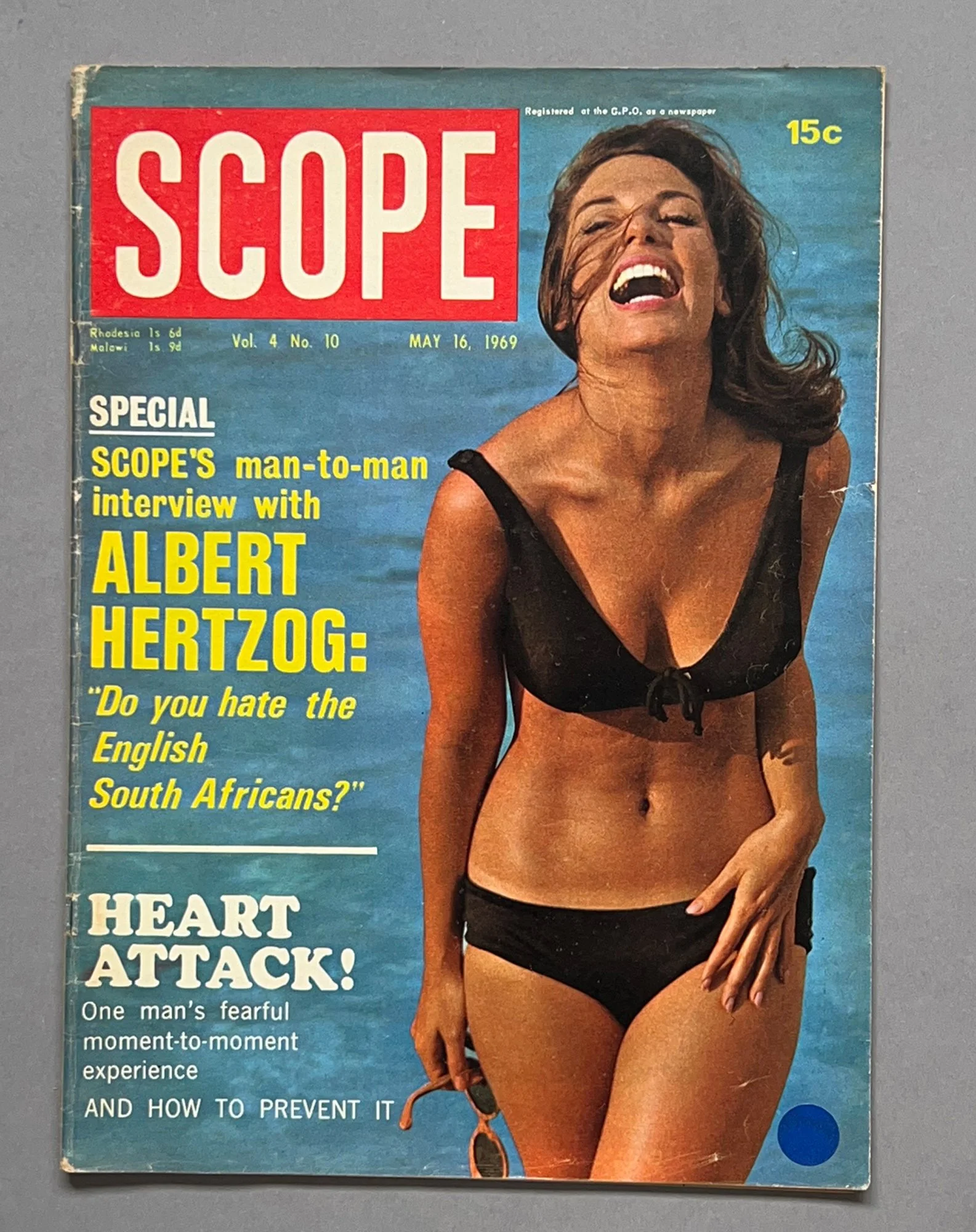 Scope magazine  Issue 16 May 1969 (Vol4. No.10)