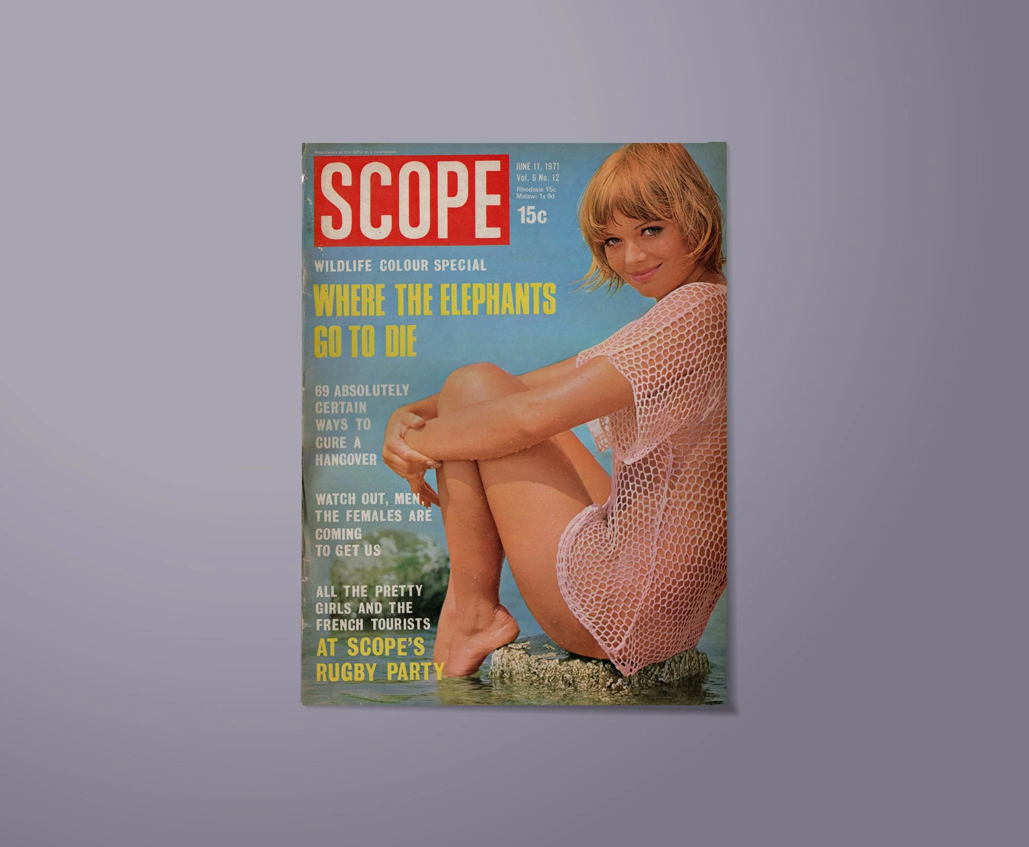 Scope magazine Issue 11 June 1971 (Vol6. No.12)