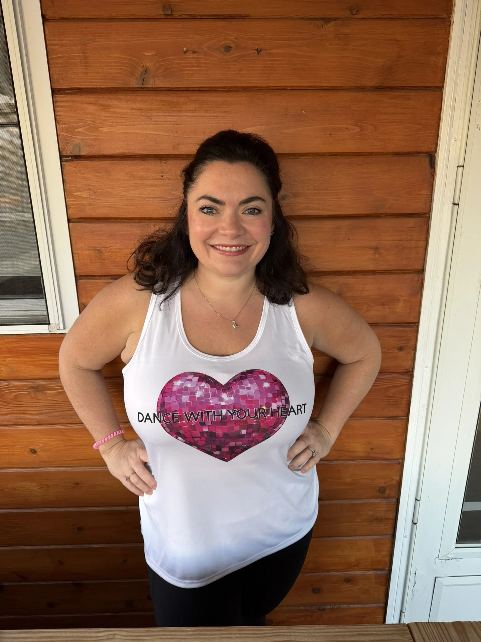 Dance With Your Heart Racerback Tank Top