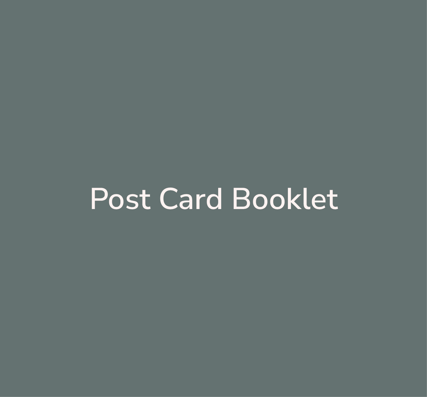 postcard booklet hover text