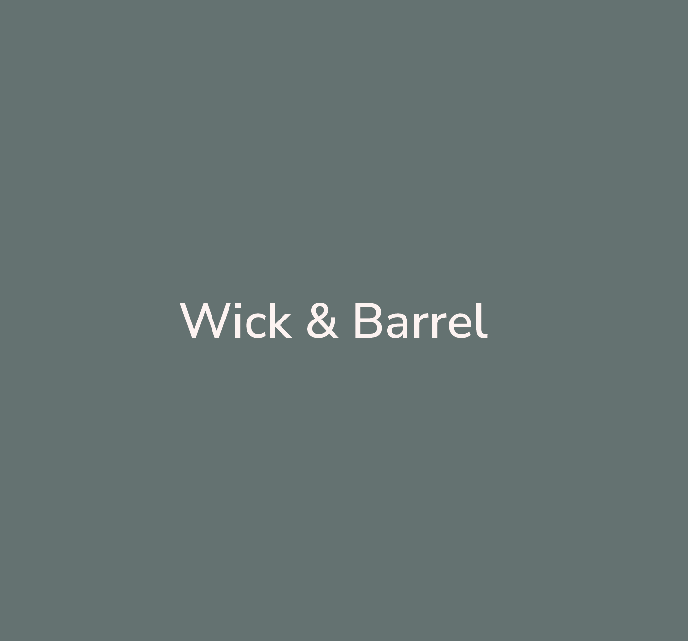 wick&barrel hover text