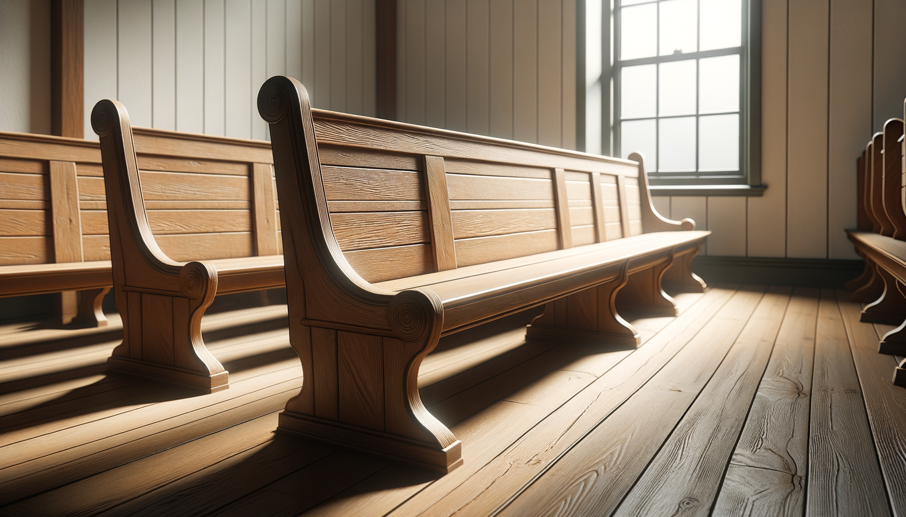 Church pew Christ Methodist Church Florence AL