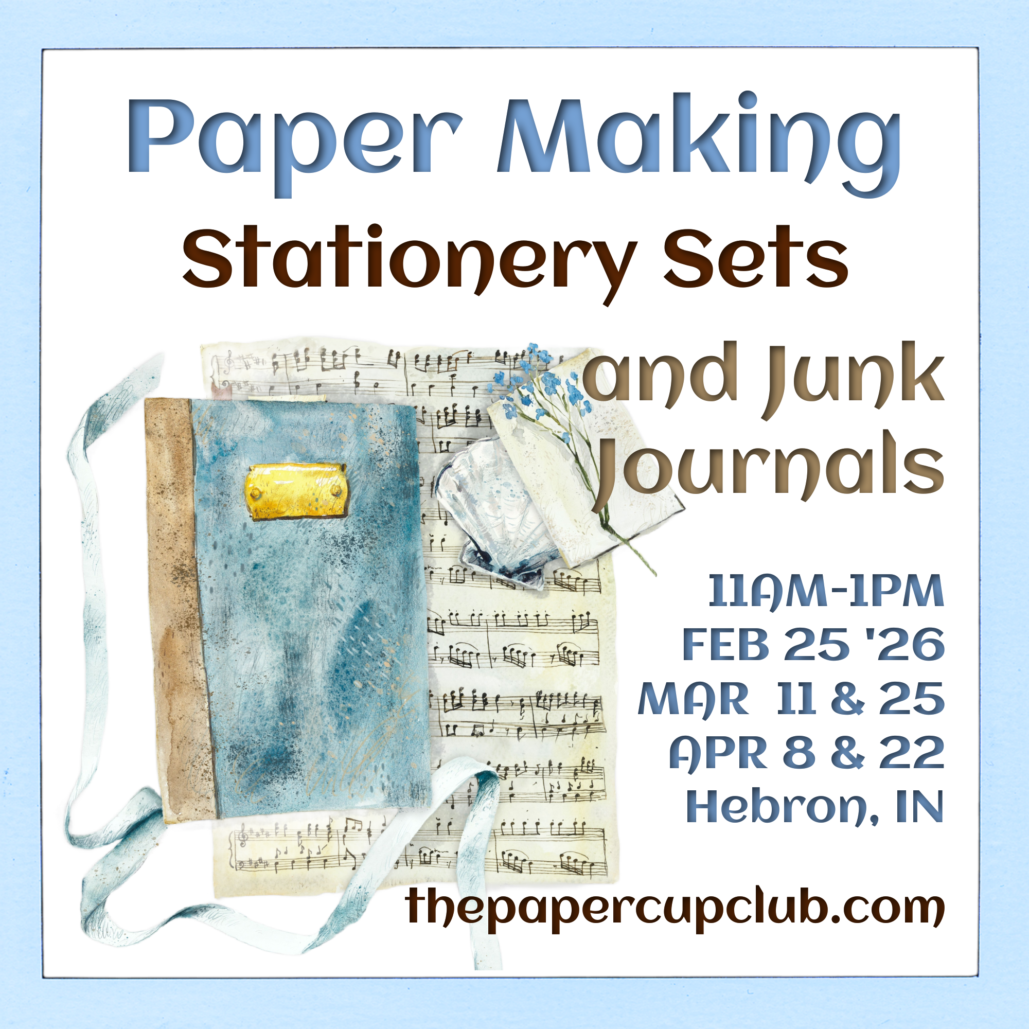 Paper Making for Stationery Sets and Junk Journals