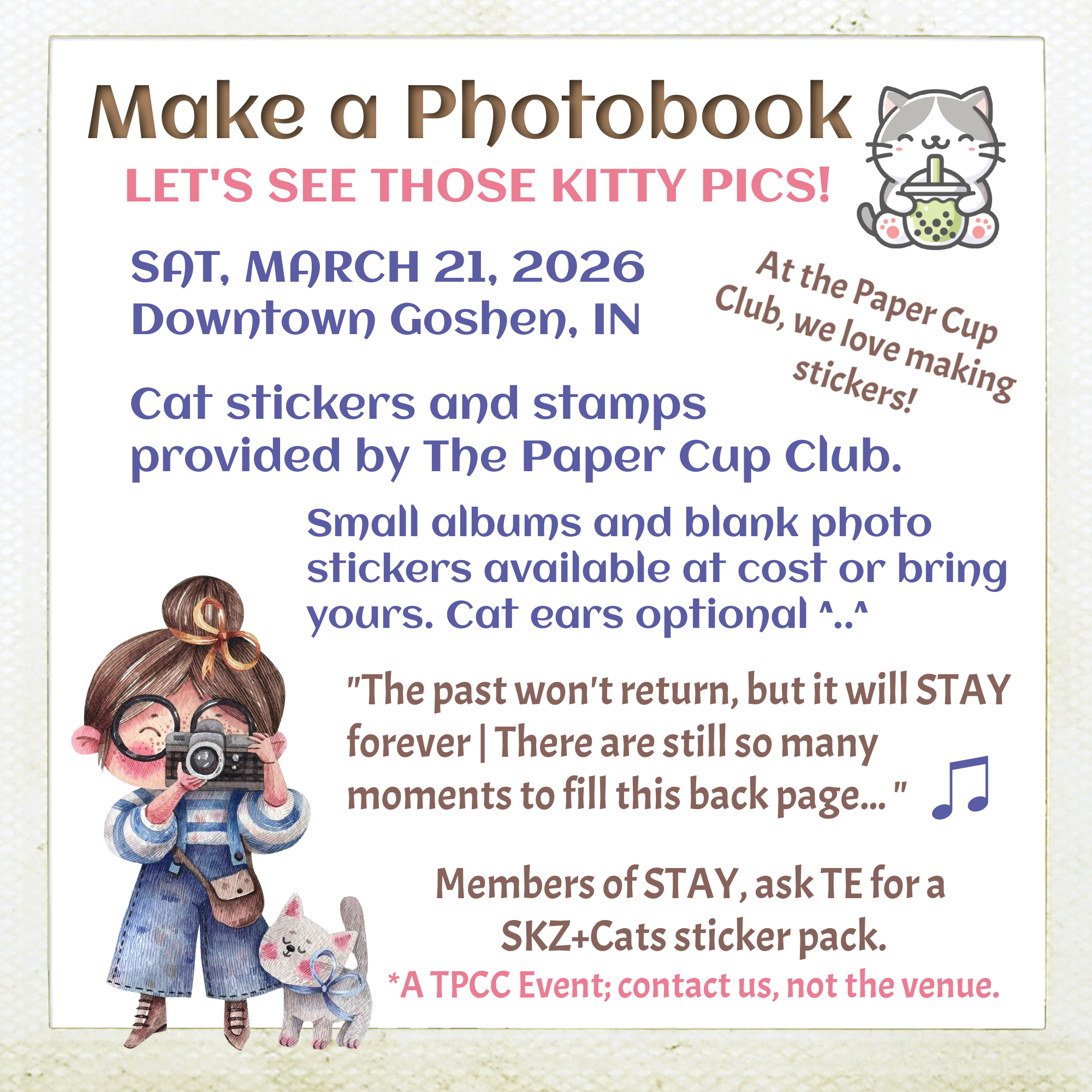 Make a Photobook - Save the Date