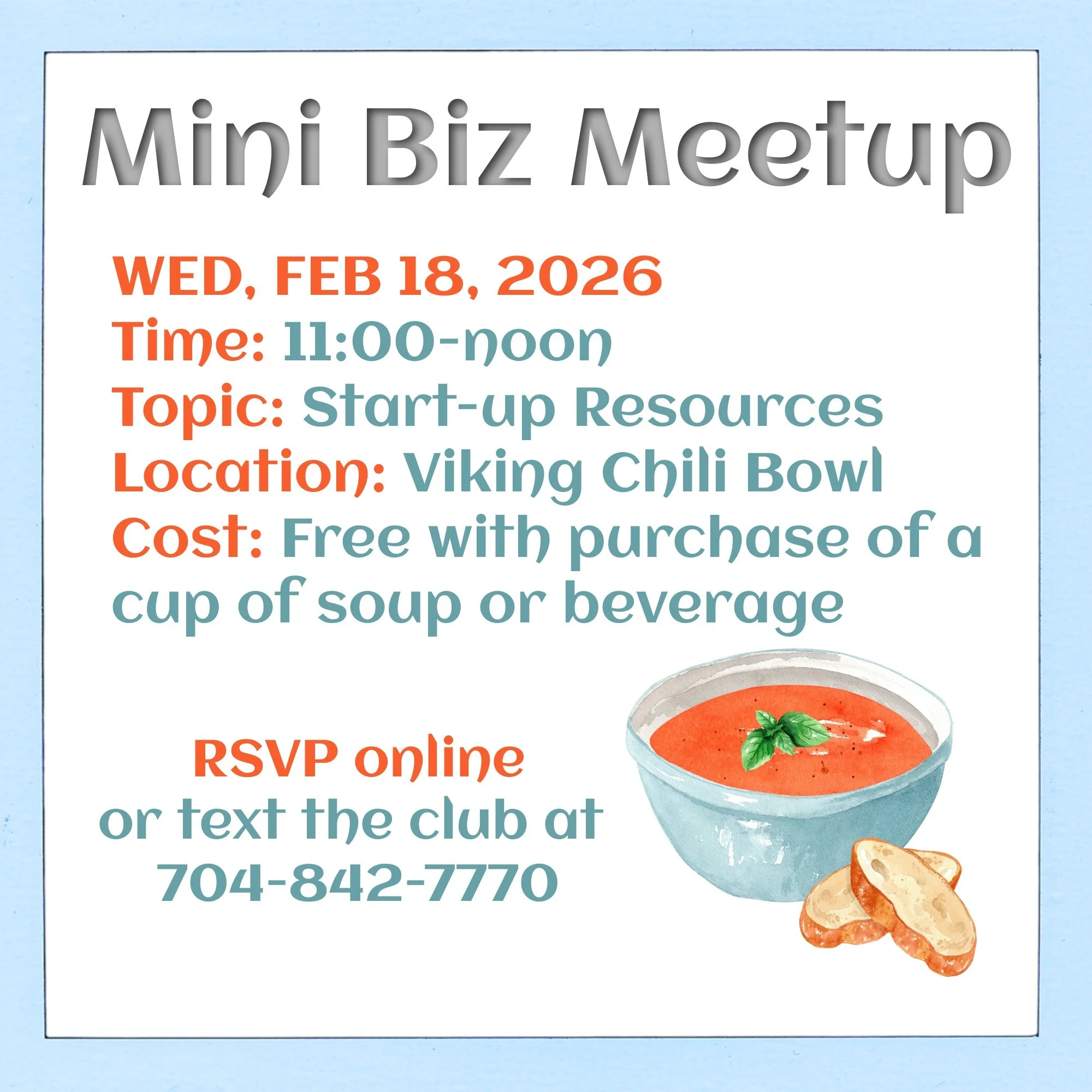 Mini Biz Meetup FEB 18
