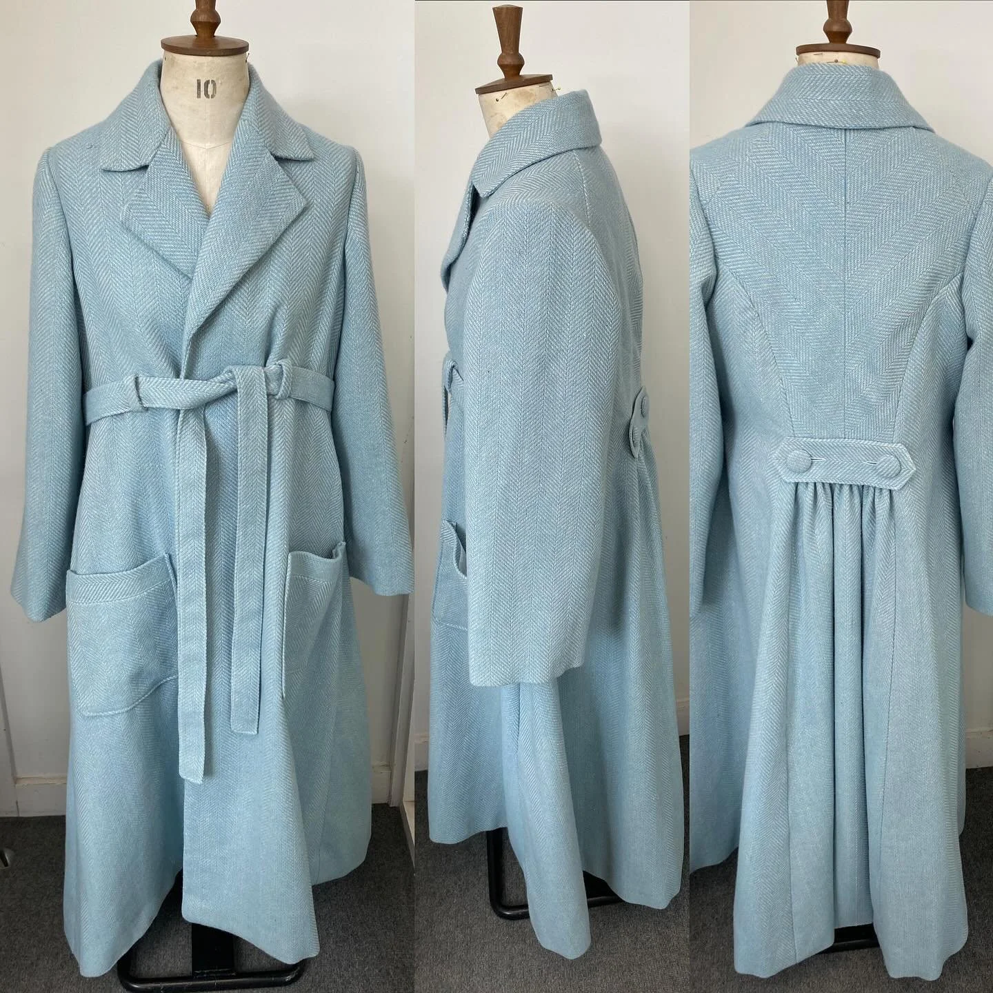 Such a compliment to be approached by @costumeaub to whip this up for @sisataopenairtheatre 🩵🤍 

Loads of fun creating this pattern and tailoring this dressing gown for Wendy in their upcoming tour of Peter Pan! 

Costume design by the wonderful @k