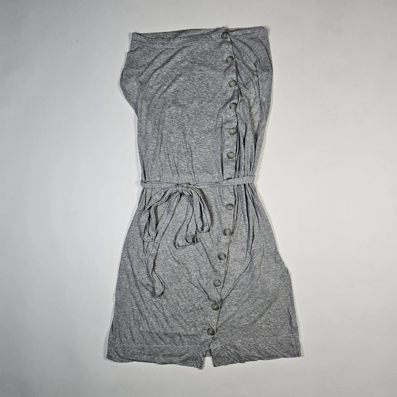 euro allsaints subversive button up off-shoulder maxi dress