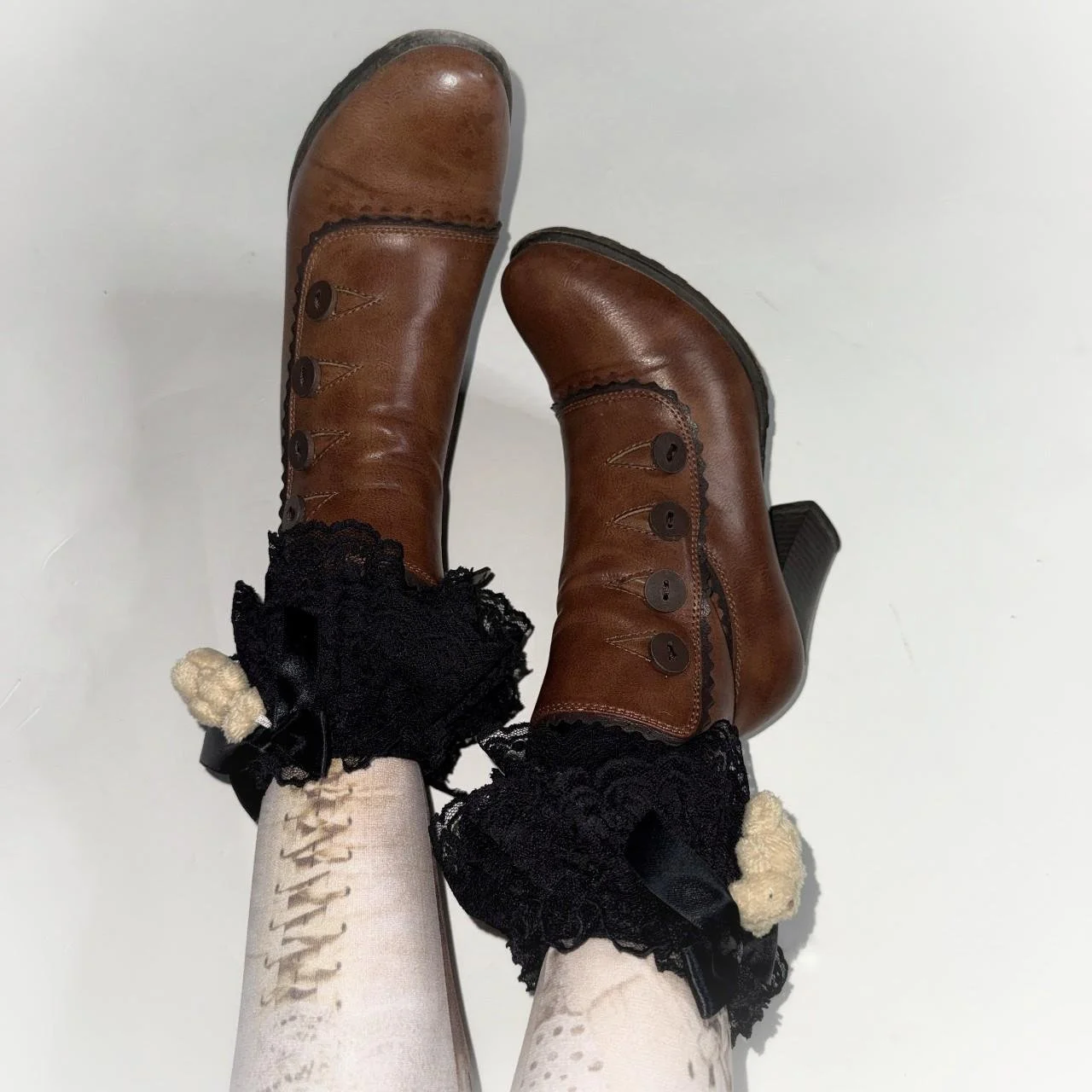 french steampunk doll victorian style brown boots