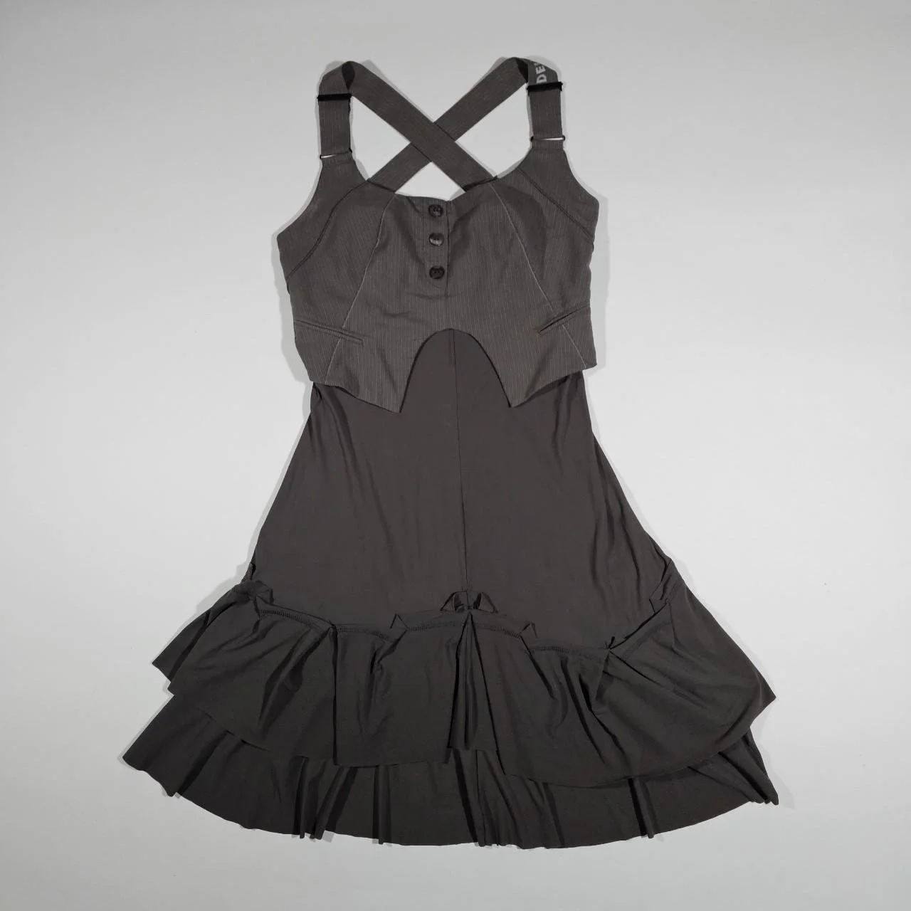 french vintage deux mille vingt six 2026 vest dress