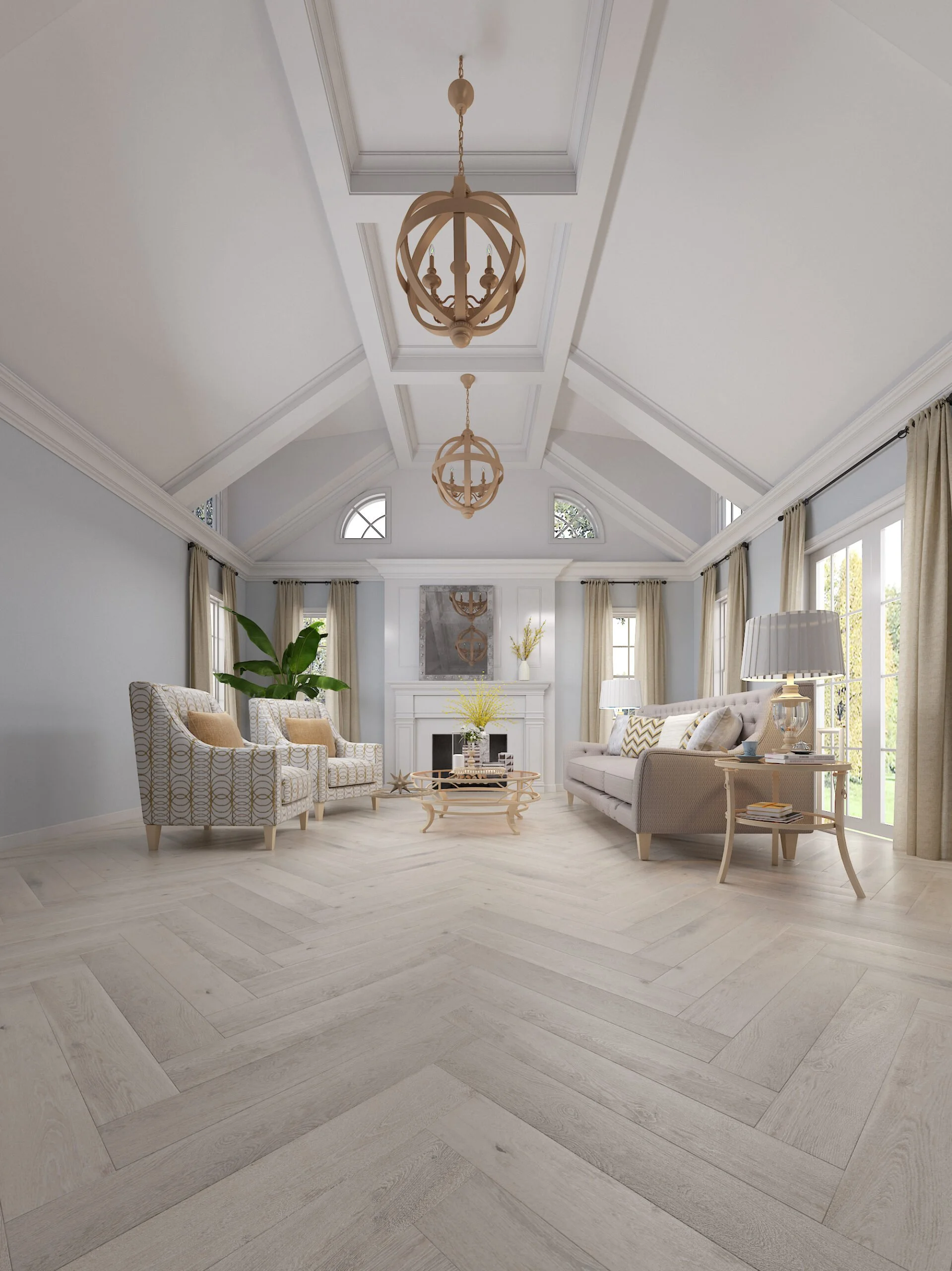 Bordeaux Herringbone