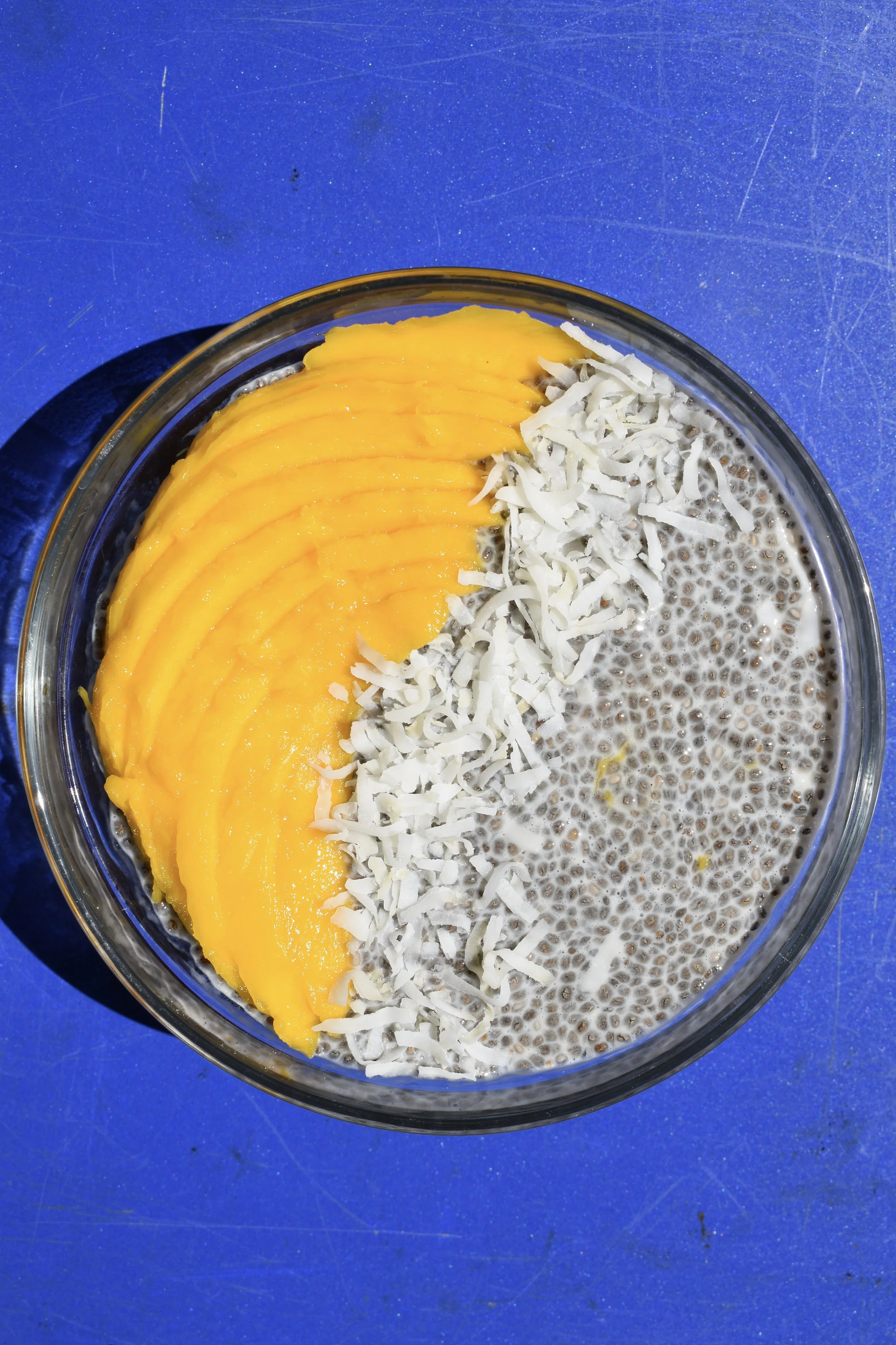 Mango Sticky Rice (Inspired) Chia Seed Pudding