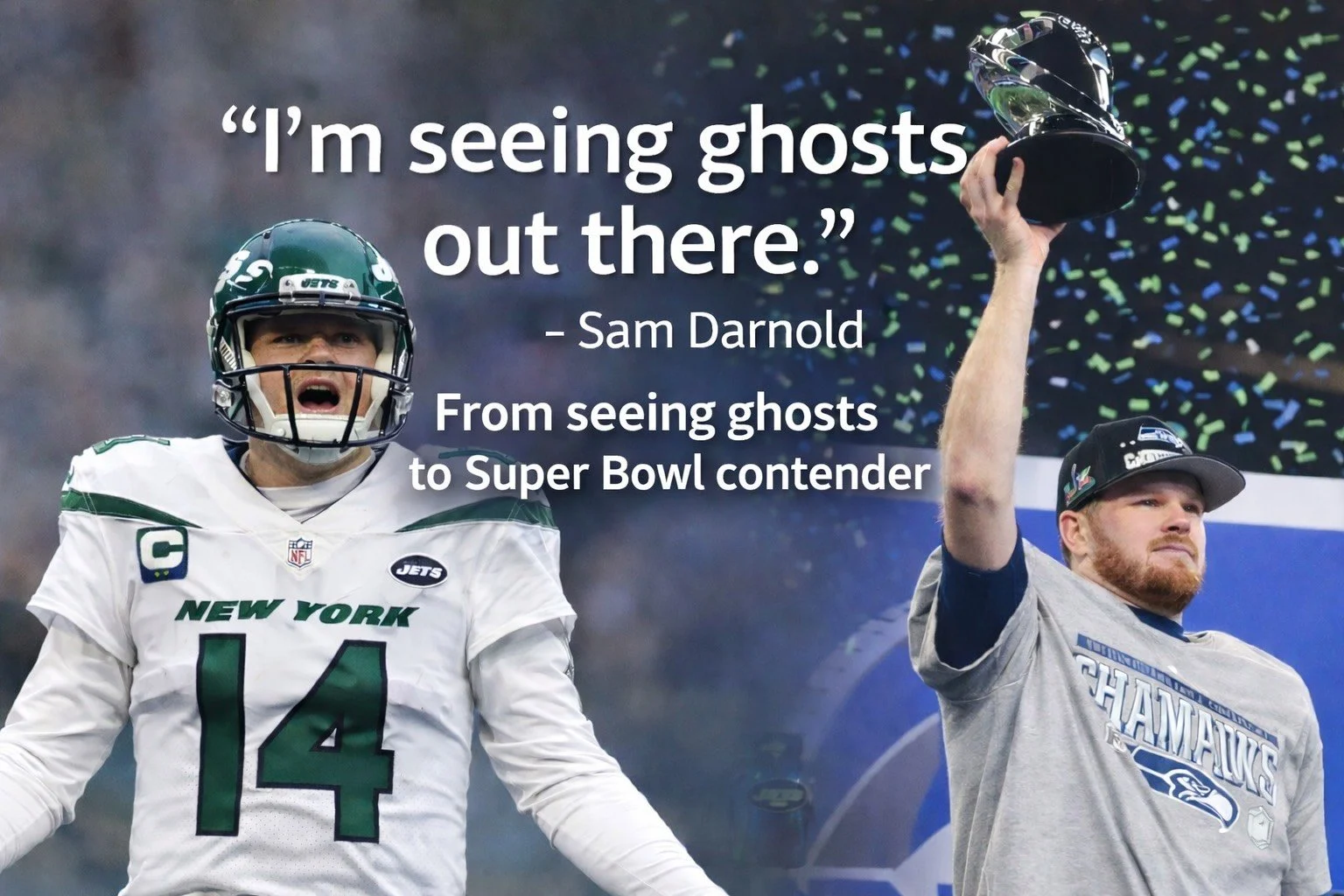 Sam Darnold, “Seeing Ghosts,” and What Quarterback Development Actually Requires