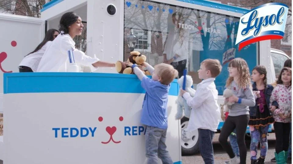 Lysol – Teddy Repair: Disinfecting the Dirtiest Thing Kids Love Most