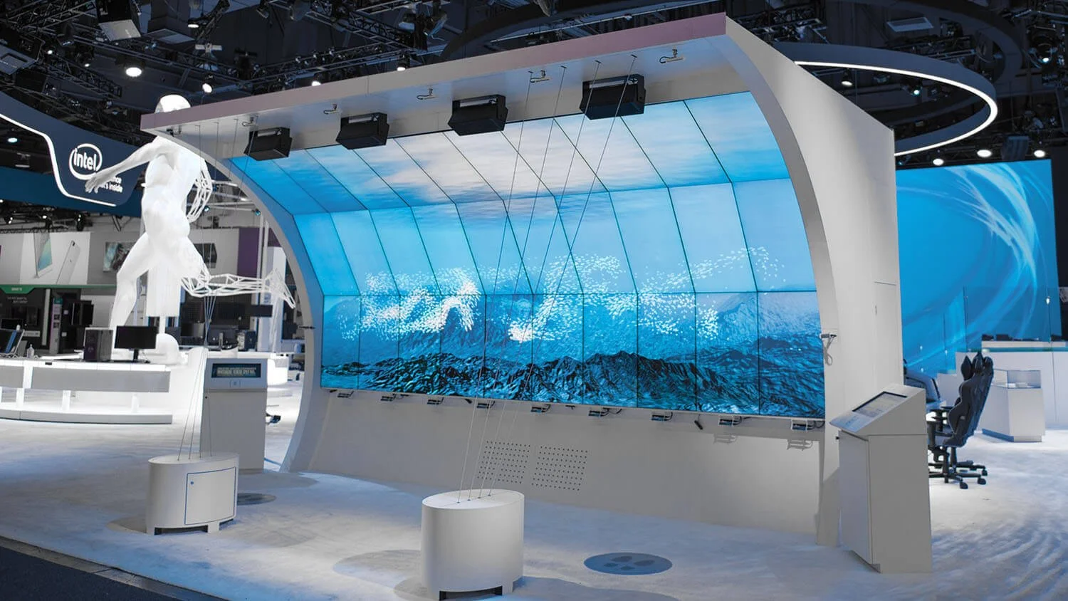 Intel – SenseScape: A Real-Time Interactive Environment at CES