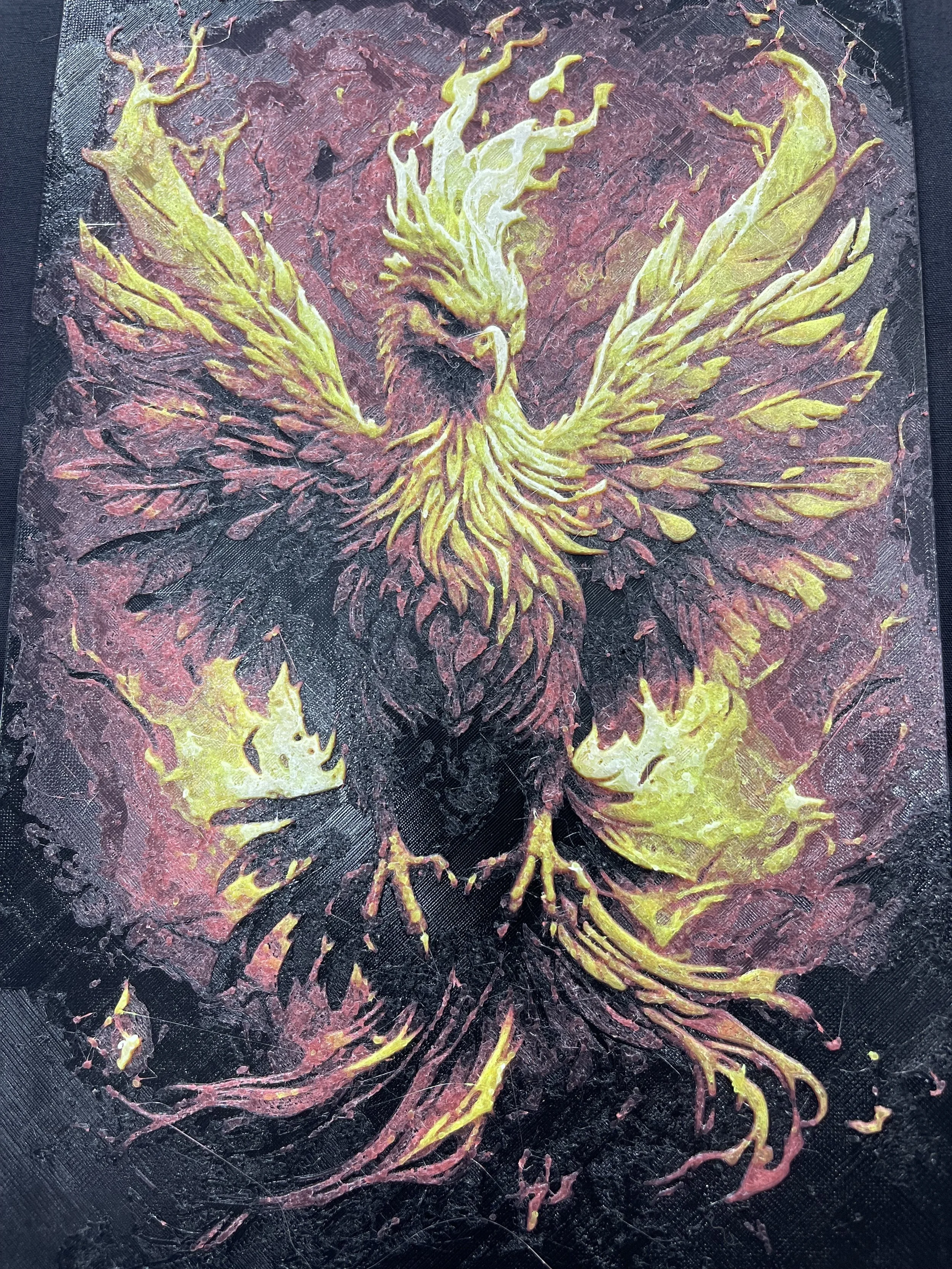 PHEONIX WALL ART-IN0067