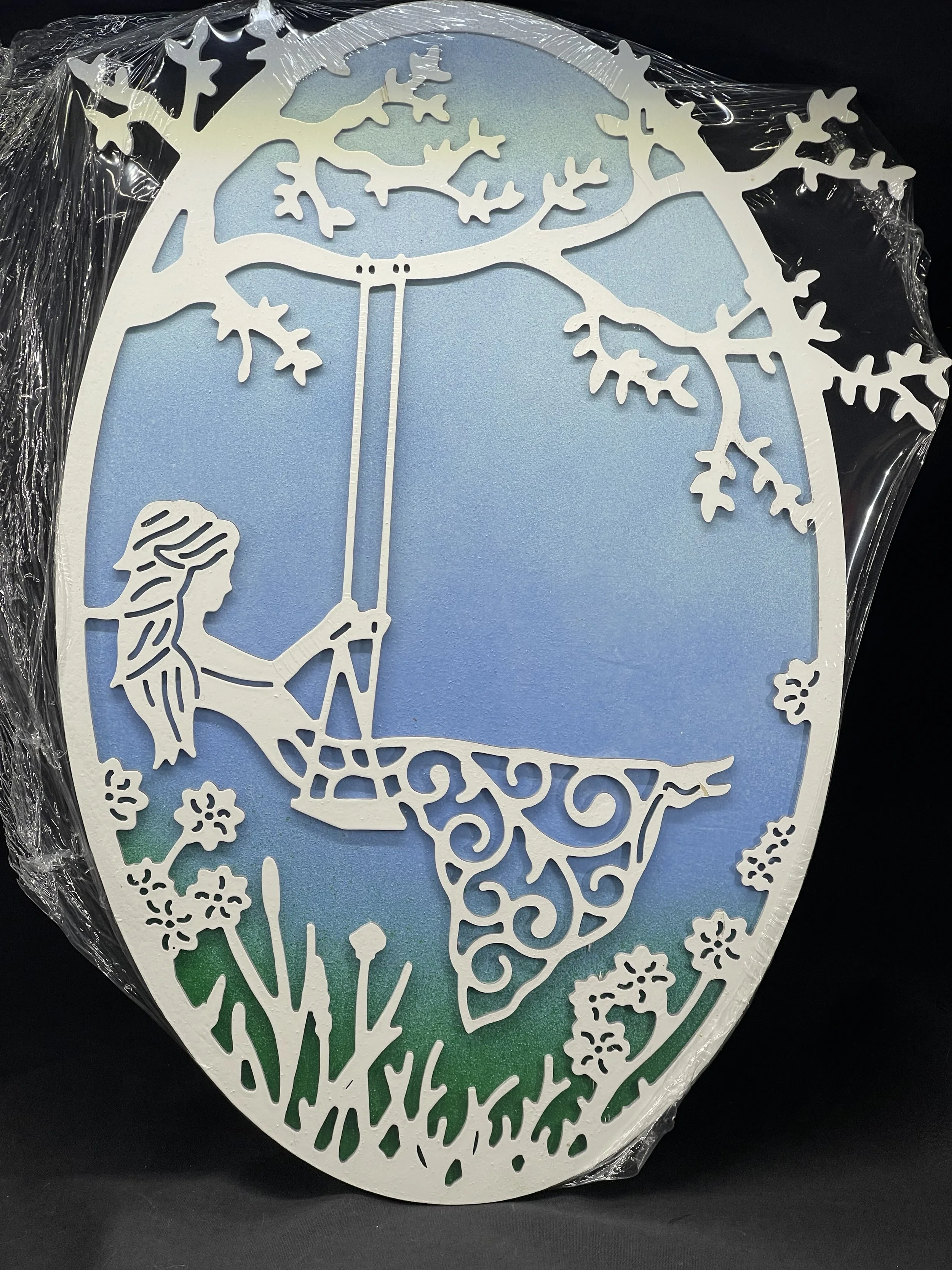 Swing Silhouette Wall Art-0073