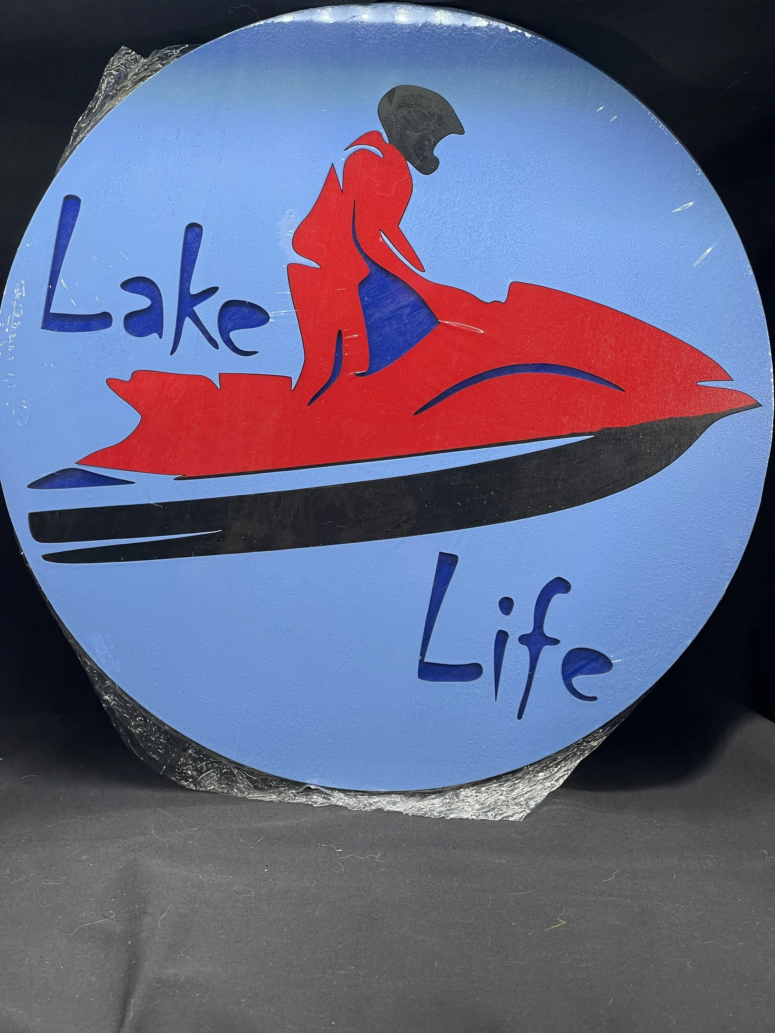 'Lake Life' Wall Art-in0074